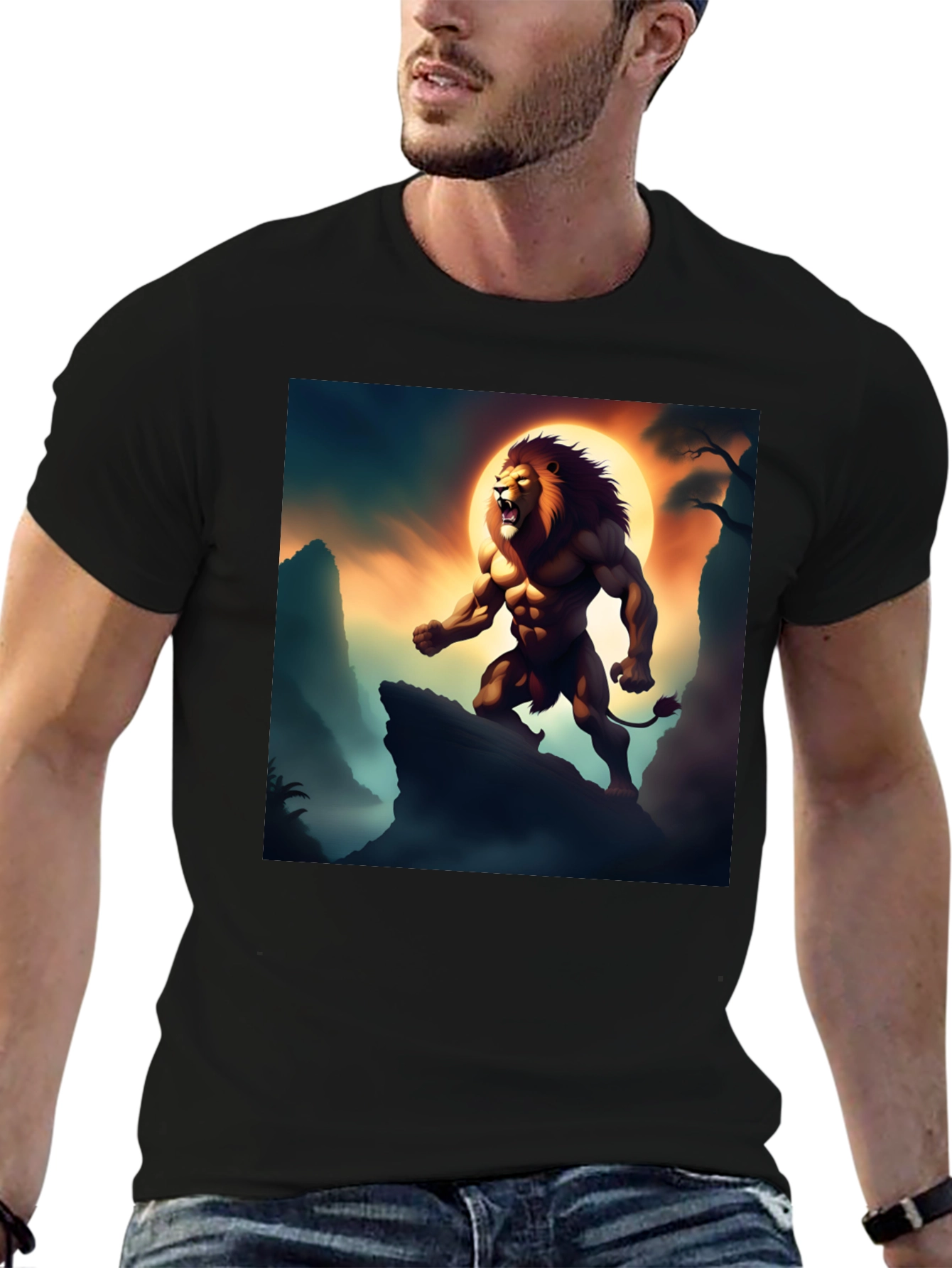 Lion King T-Shirt - Graphic Print