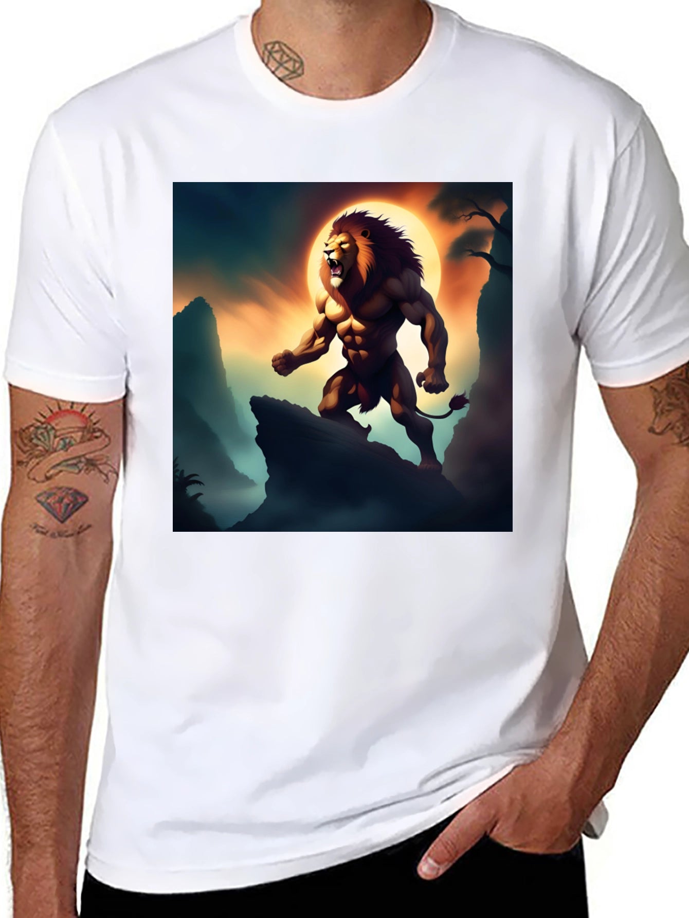 Lion King T-Shirt - Graphic Print
