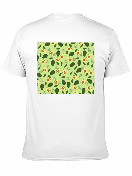 Avocado Patterned T-Shirt - Trendy & Fun
