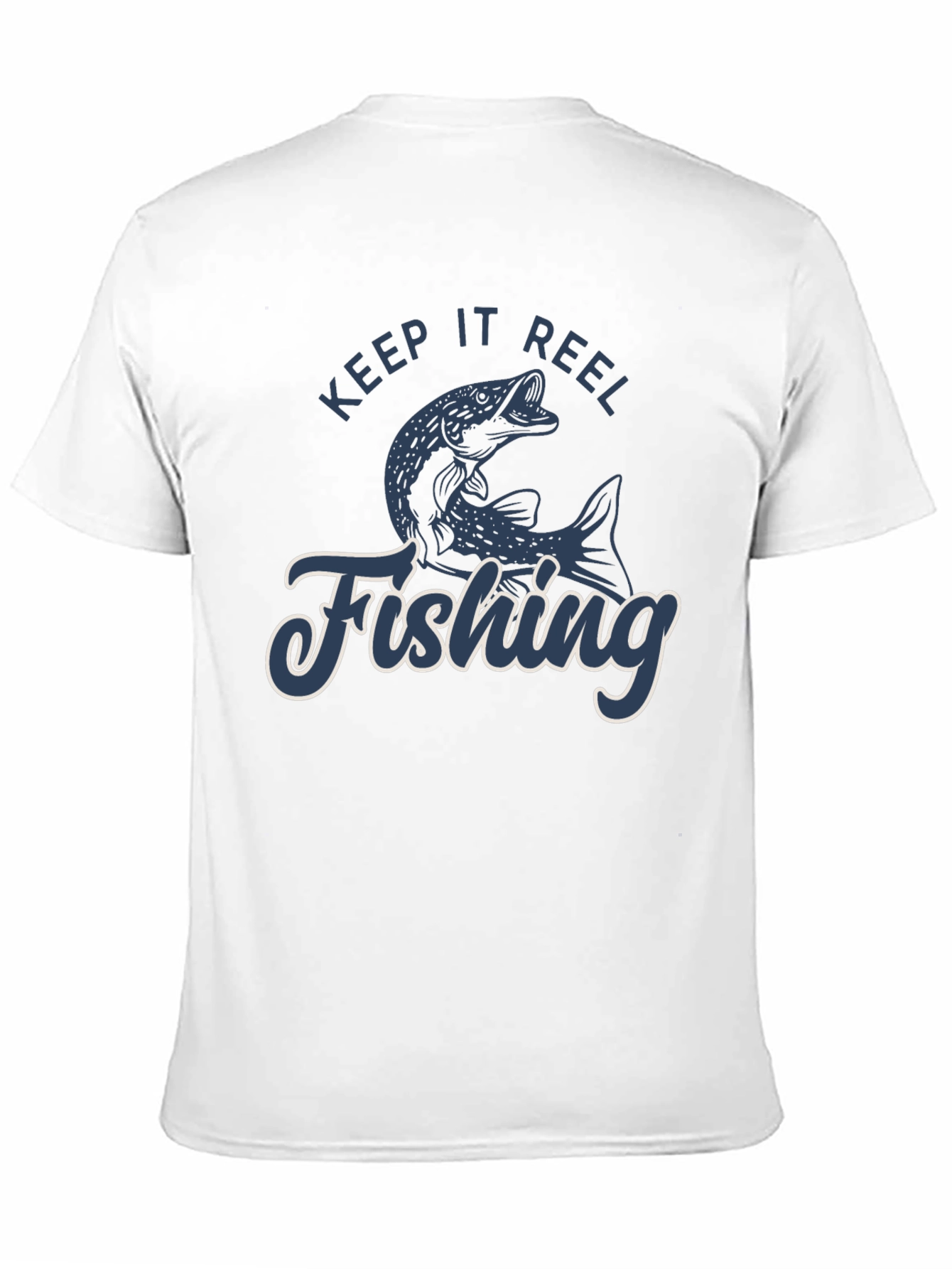 Keep It Reel Fishing Graphic T-Shirt