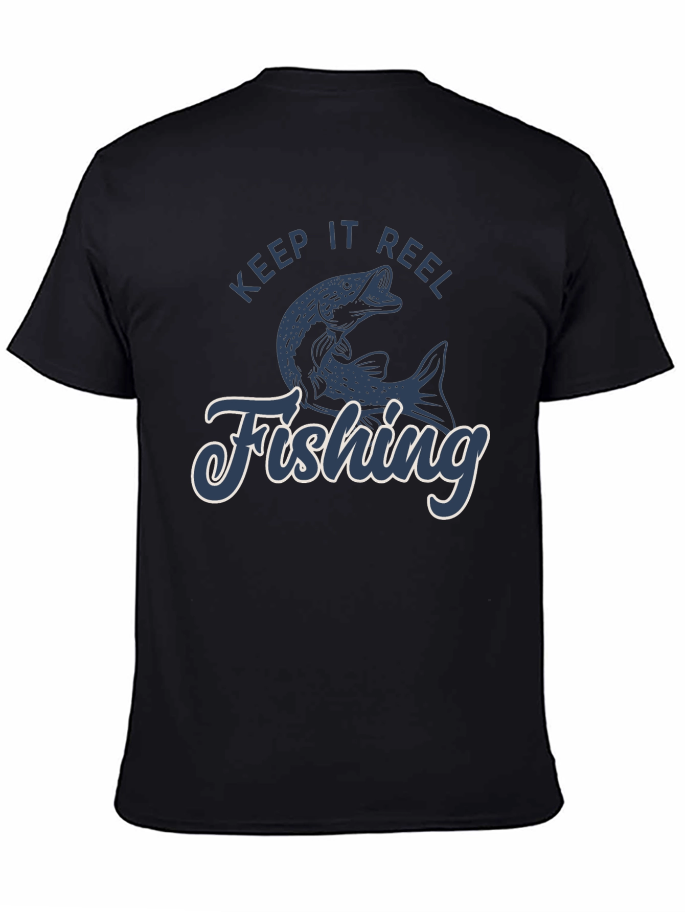 Keep It Reel Fishing Graphic T-Shirt
