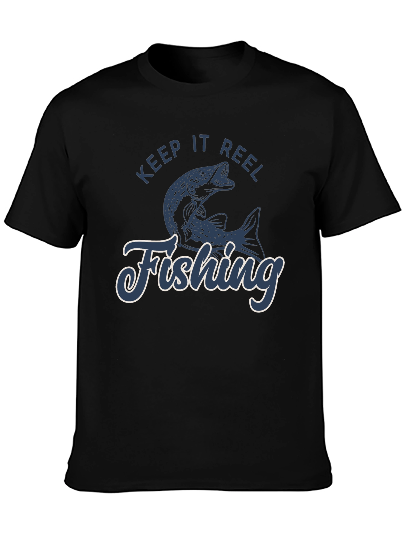 Keep It Reel Fishing Graphic T-Shirt