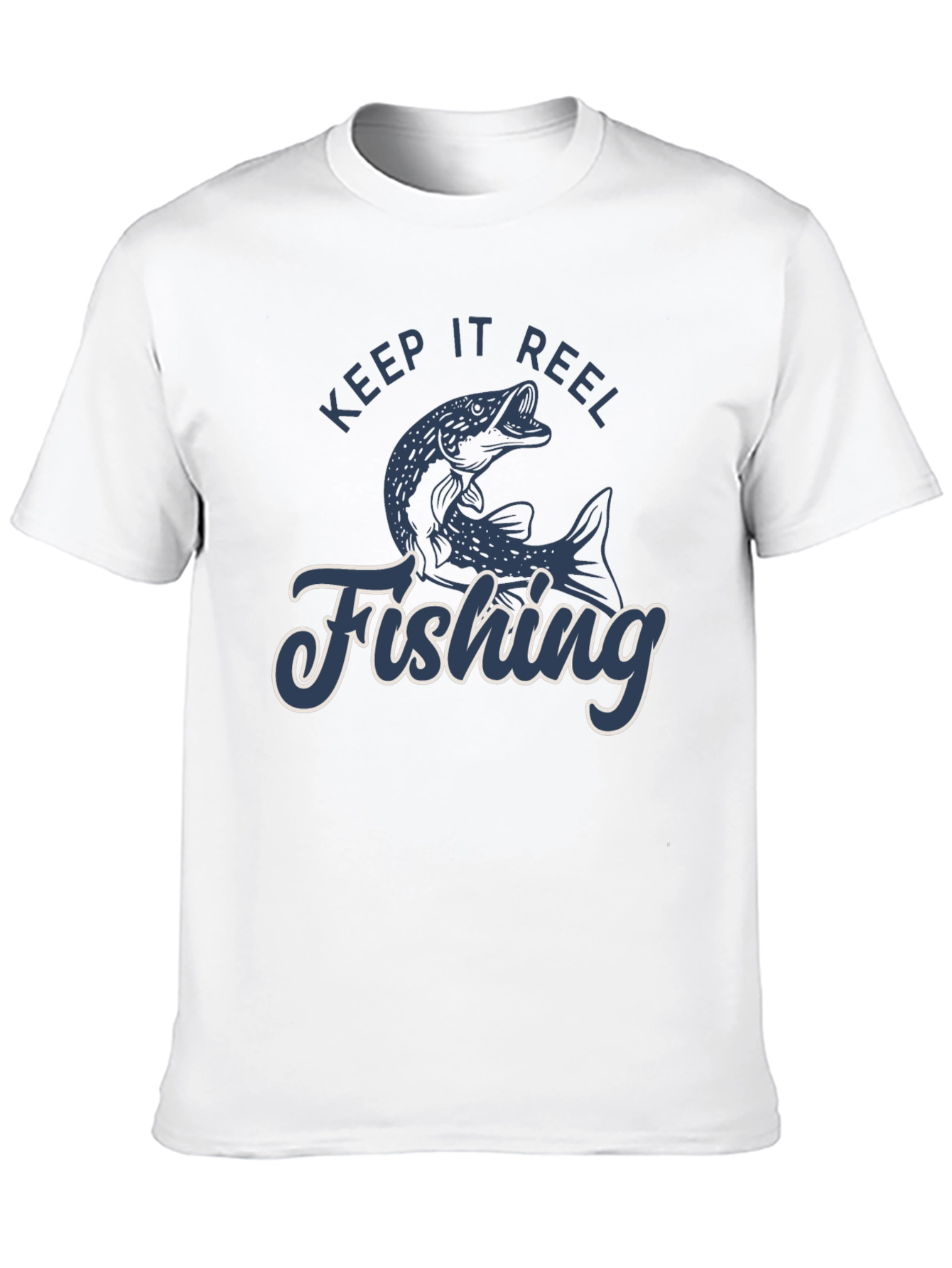 Keep It Reel Fishing Graphic T-Shirt