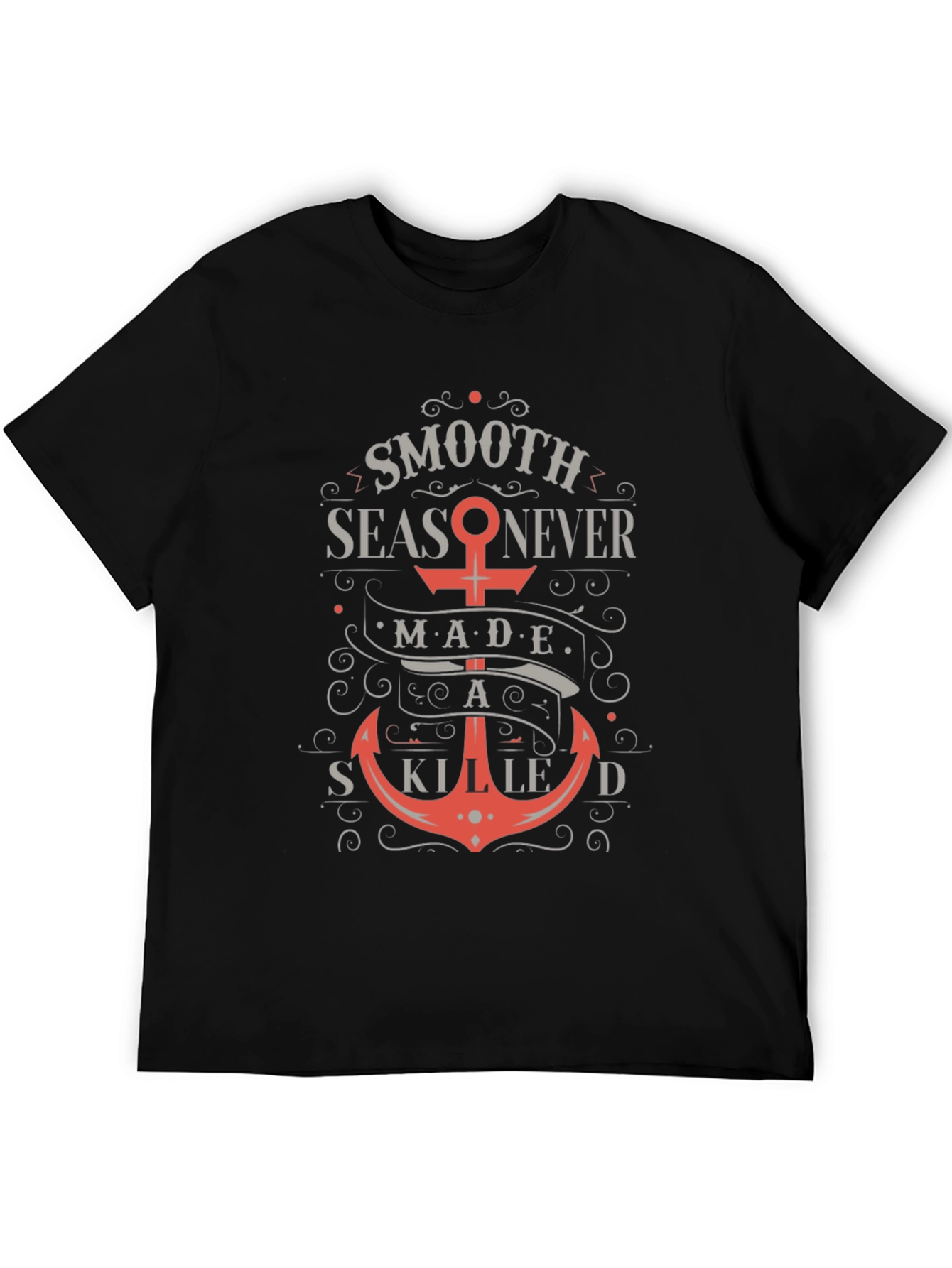 Smooth Seas T-Shirt - Anchor Graphic Tee