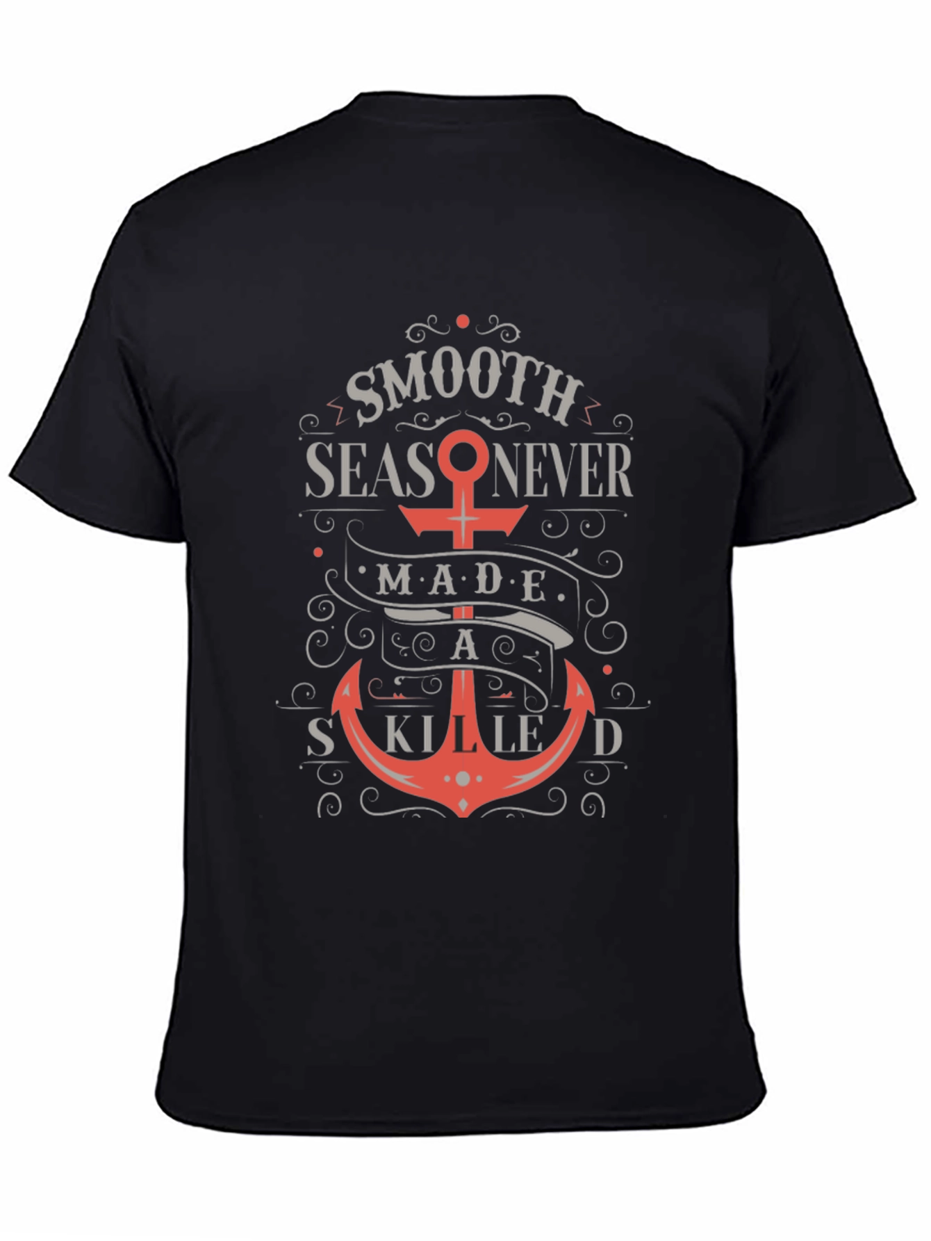 Smooth Seas T-Shirt - Anchor Graphic Tee