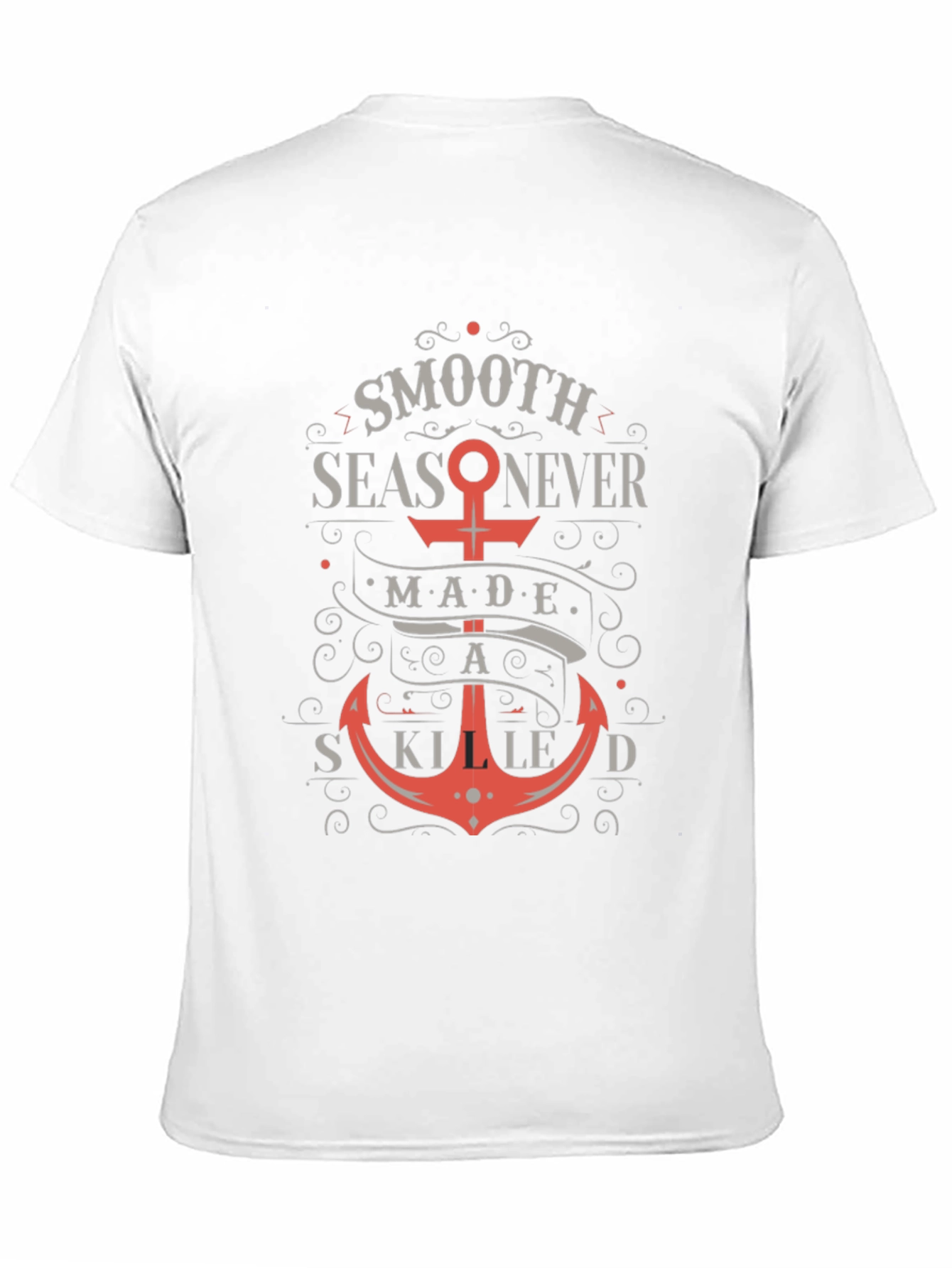 Smooth Seas T-Shirt - Anchor Graphic Tee