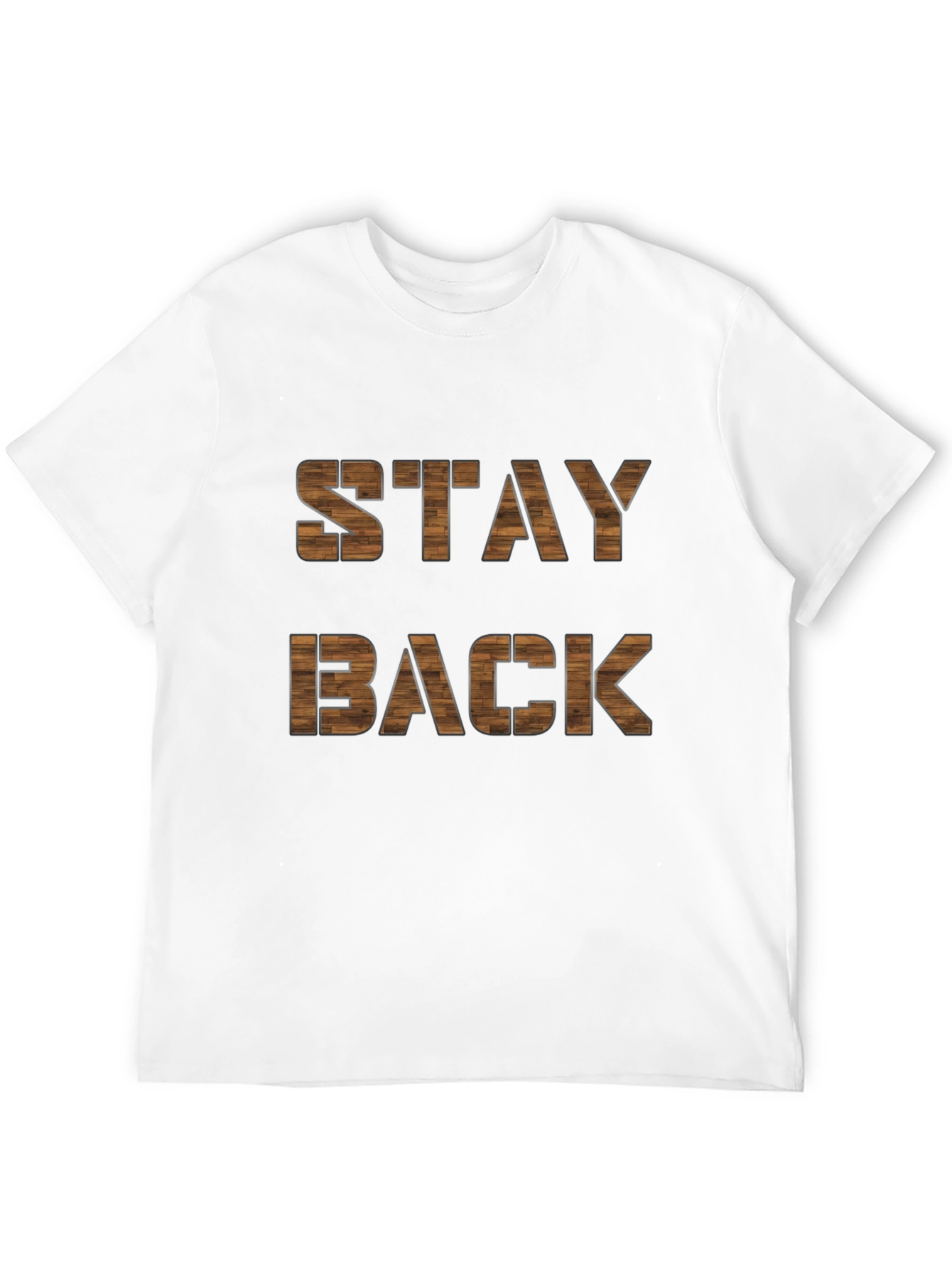Stay Back Graphic Print Tee
