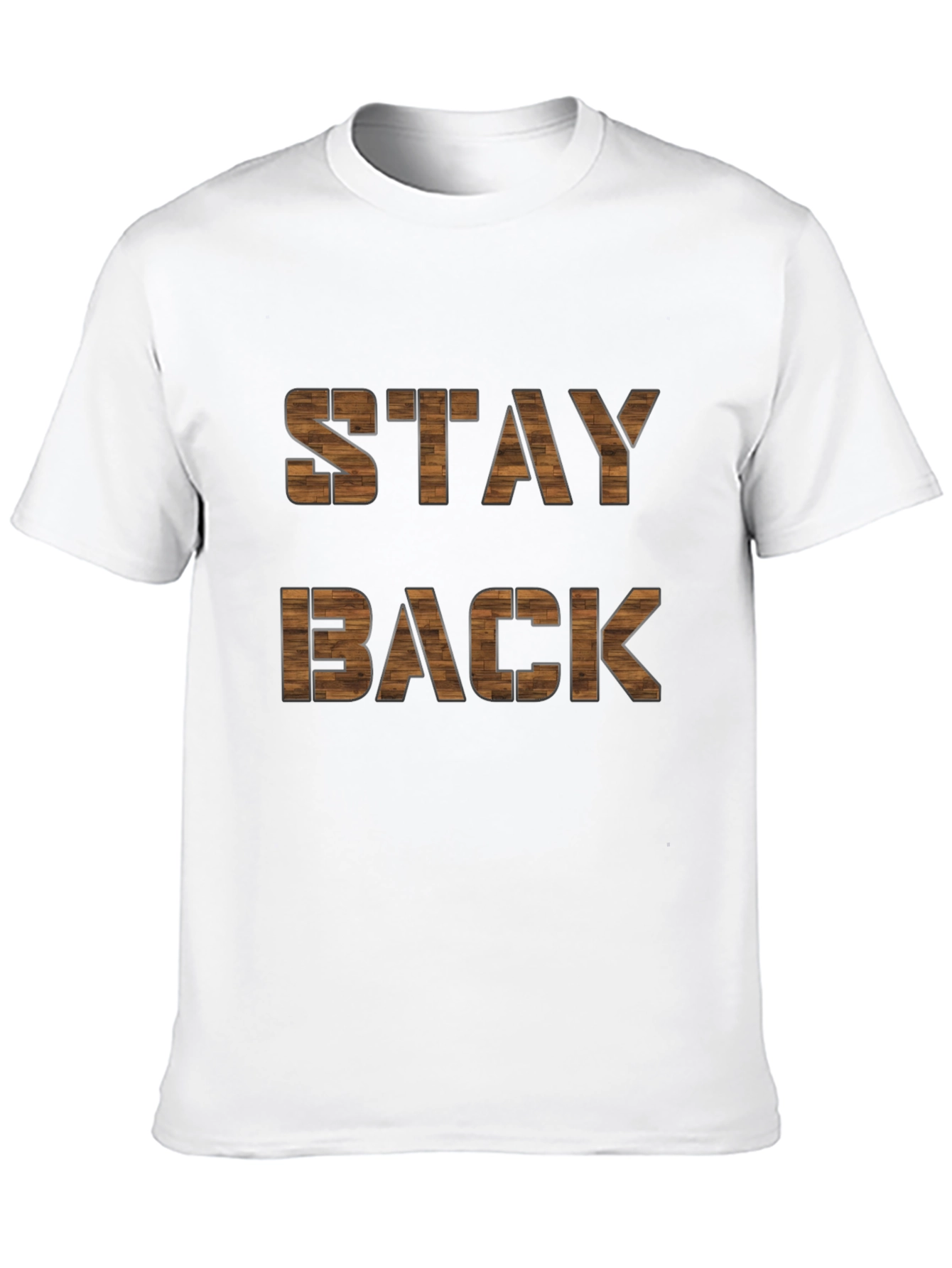Stay Back Graphic Print Tee