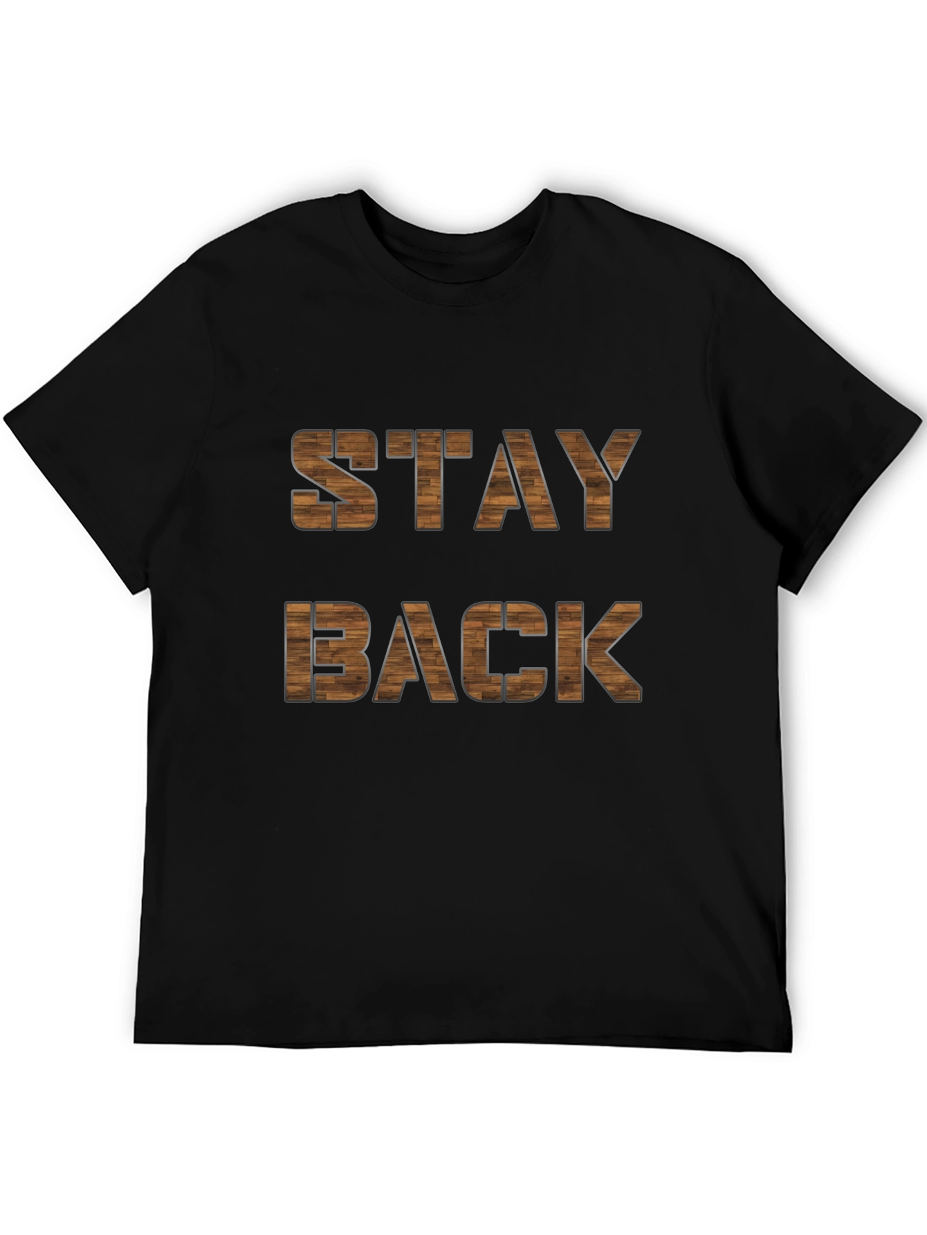 Stay Back Graphic Print Tee