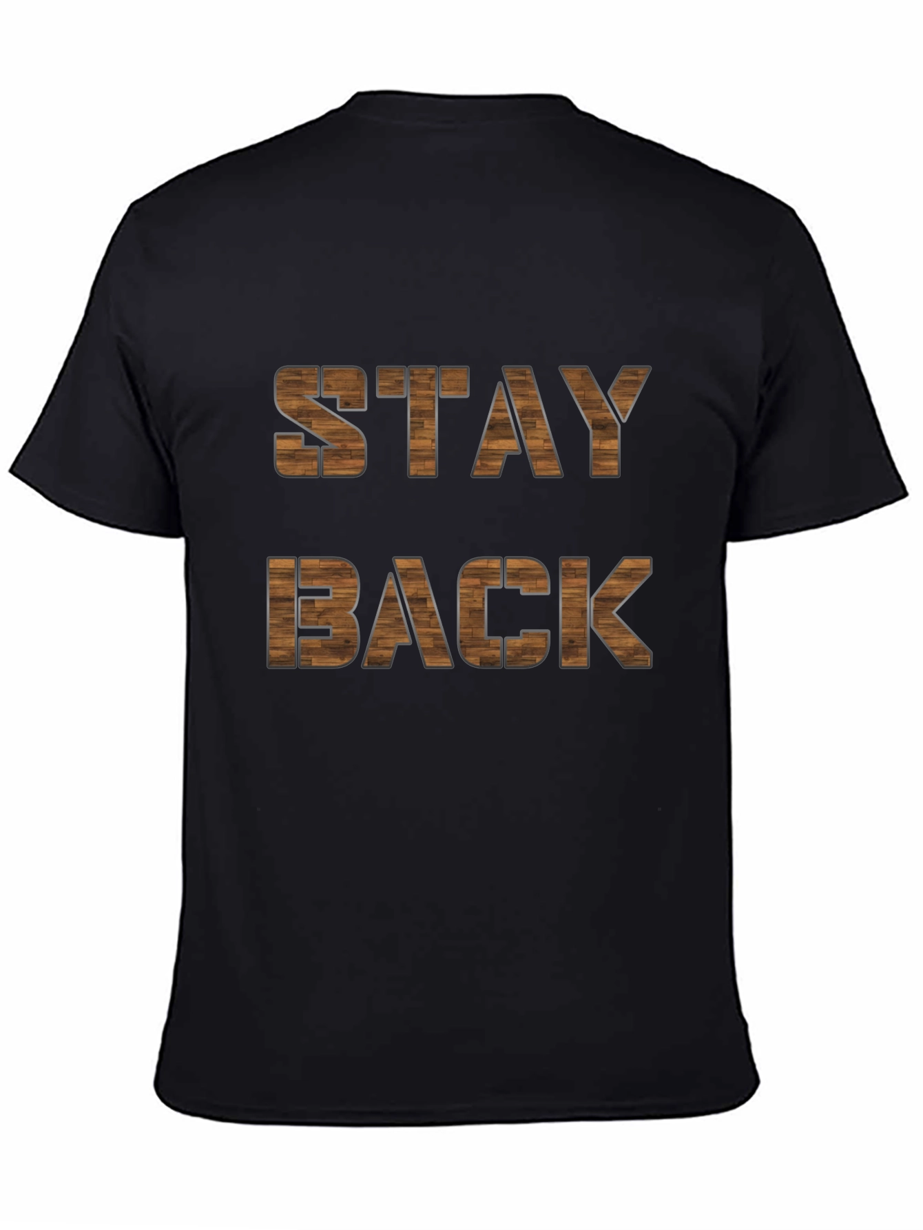 Stay Back Graphic Print Tee