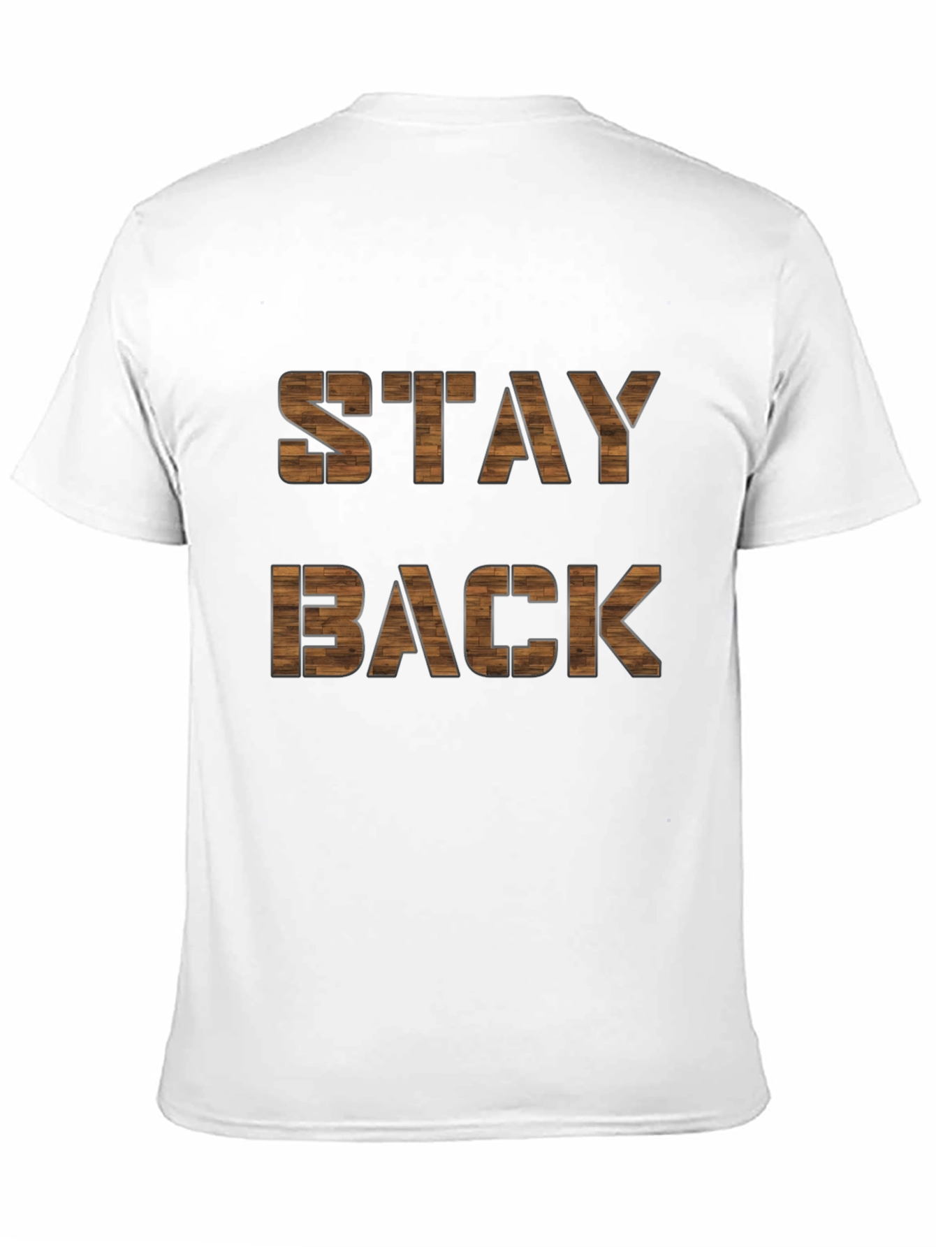 Stay Back Graphic Print Tee