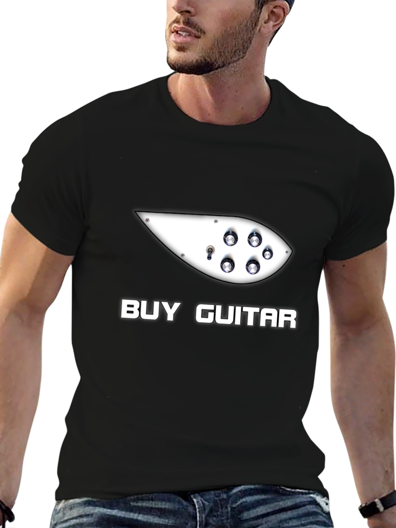 Buy Guitar T-Shirt - Music Lover Tee
