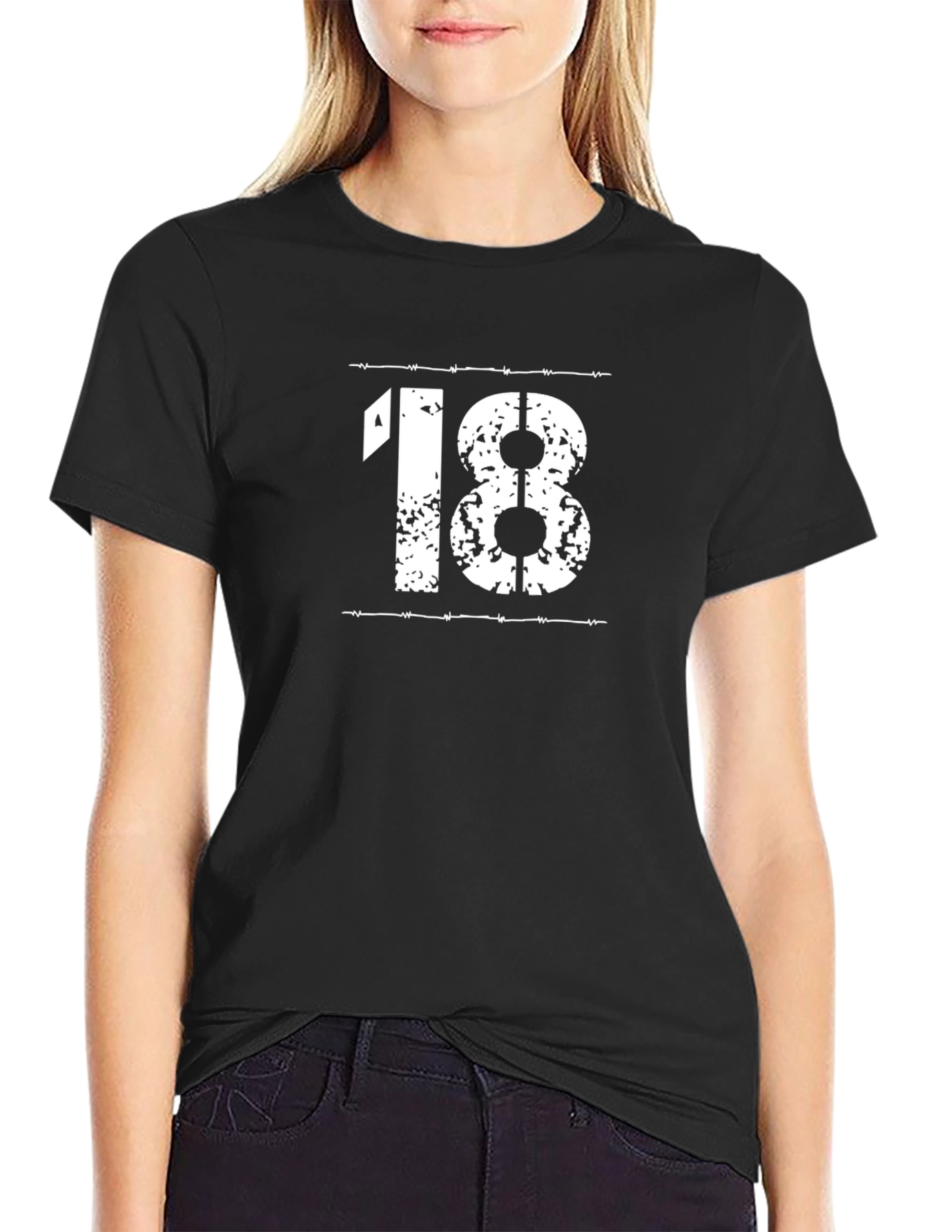 Grunge Style 18th Birthday T-Shirt