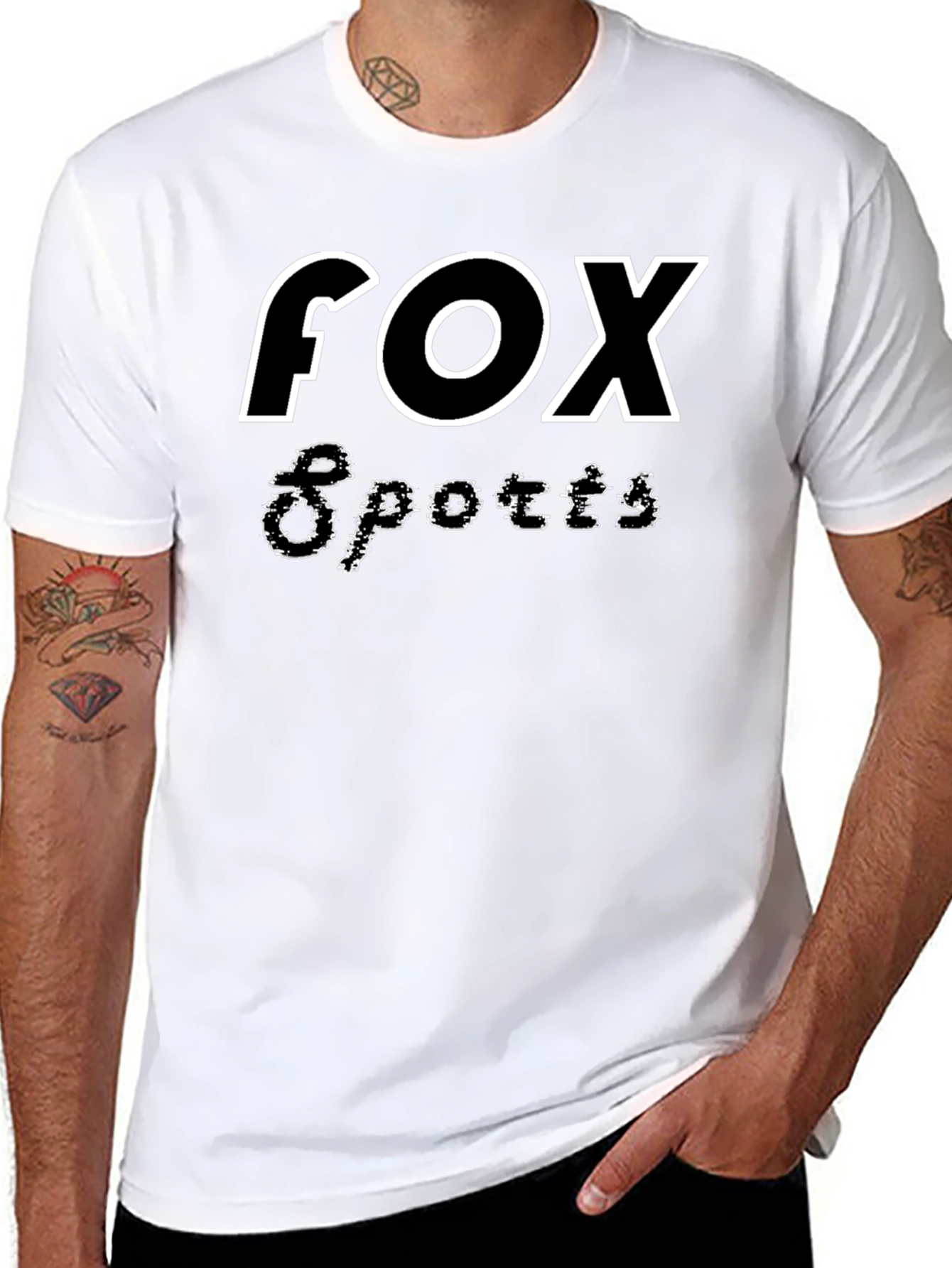 Fox Sports Black T-Shirt