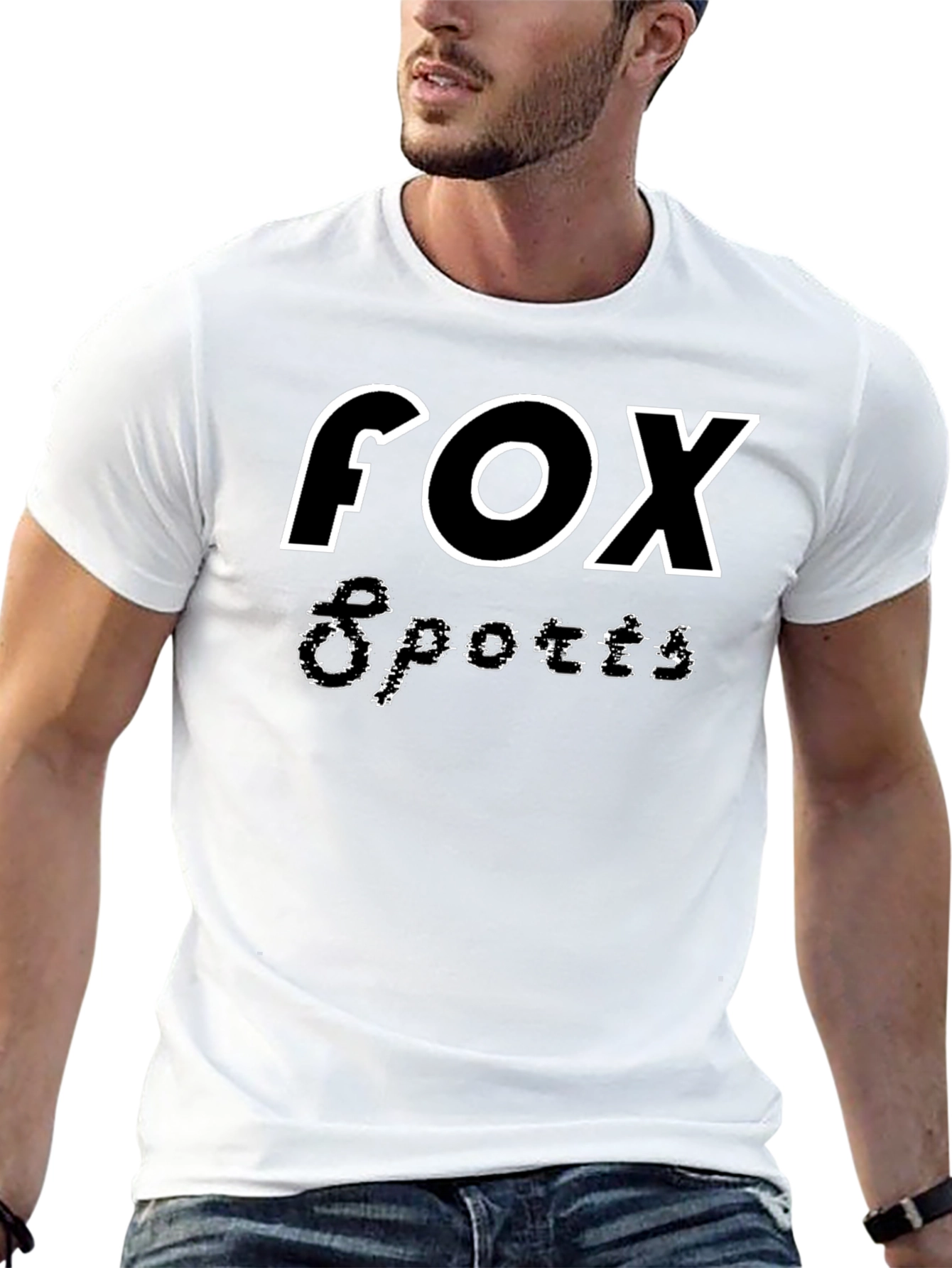 Fox Sports Black T-Shirt