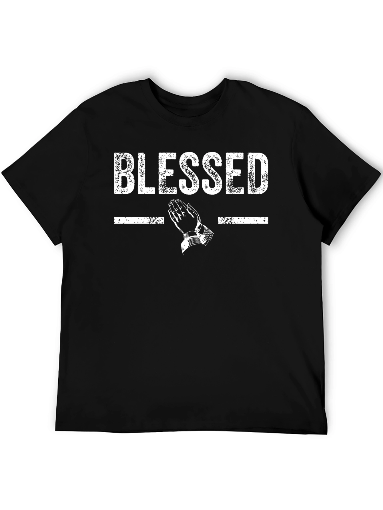 Blessed Graphic Tee - Stylish Religious T-Shirt