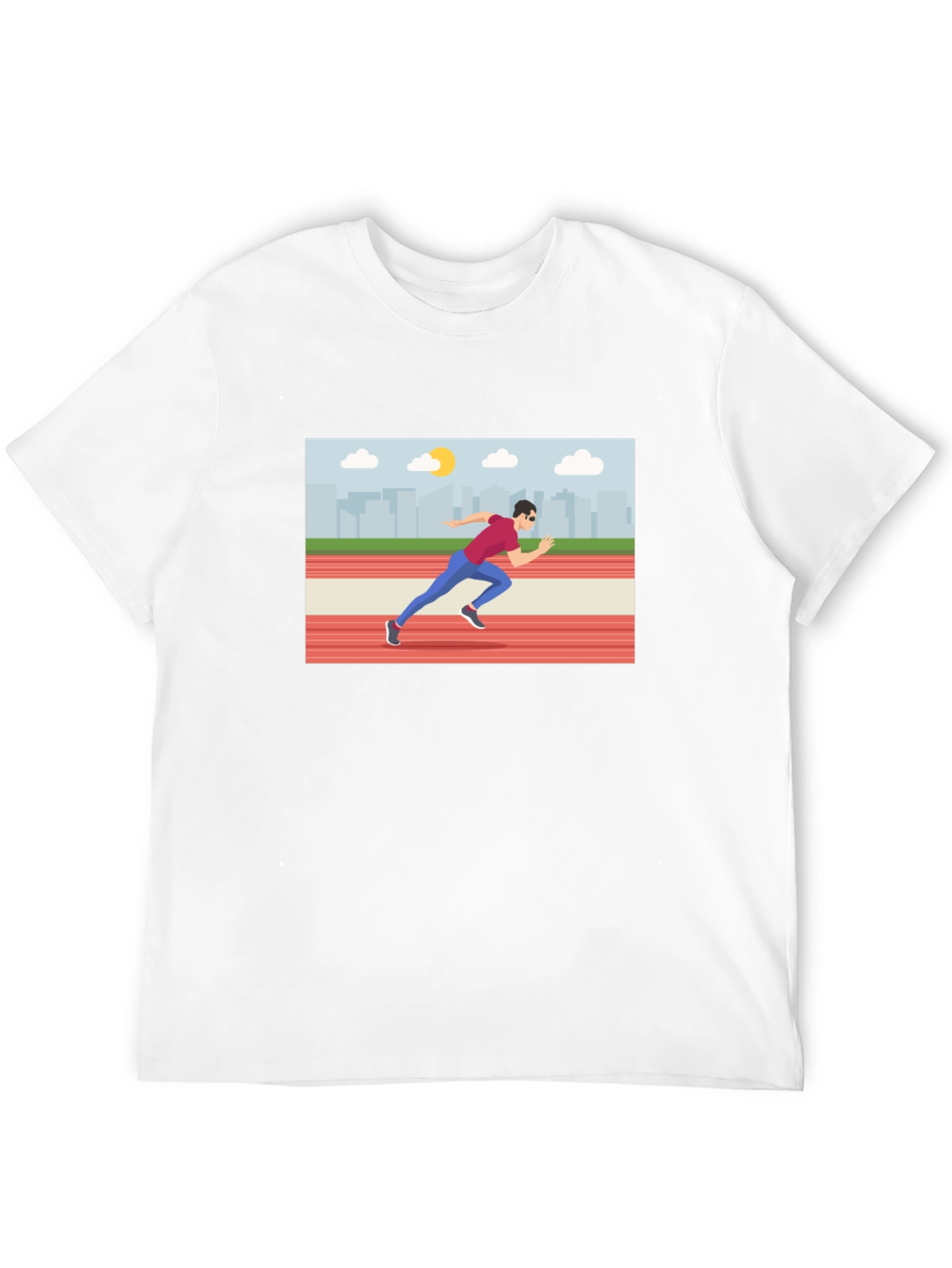 Runner Graphic Tee - Black T-Shirt