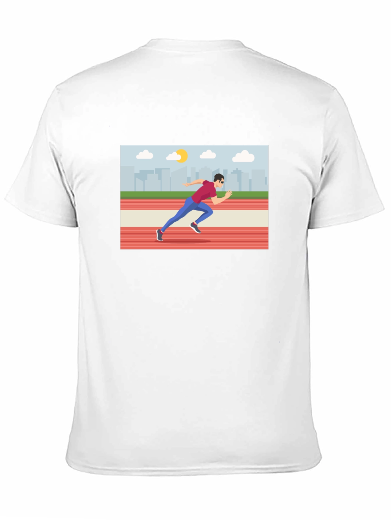 Runner Graphic Tee - Black T-Shirt