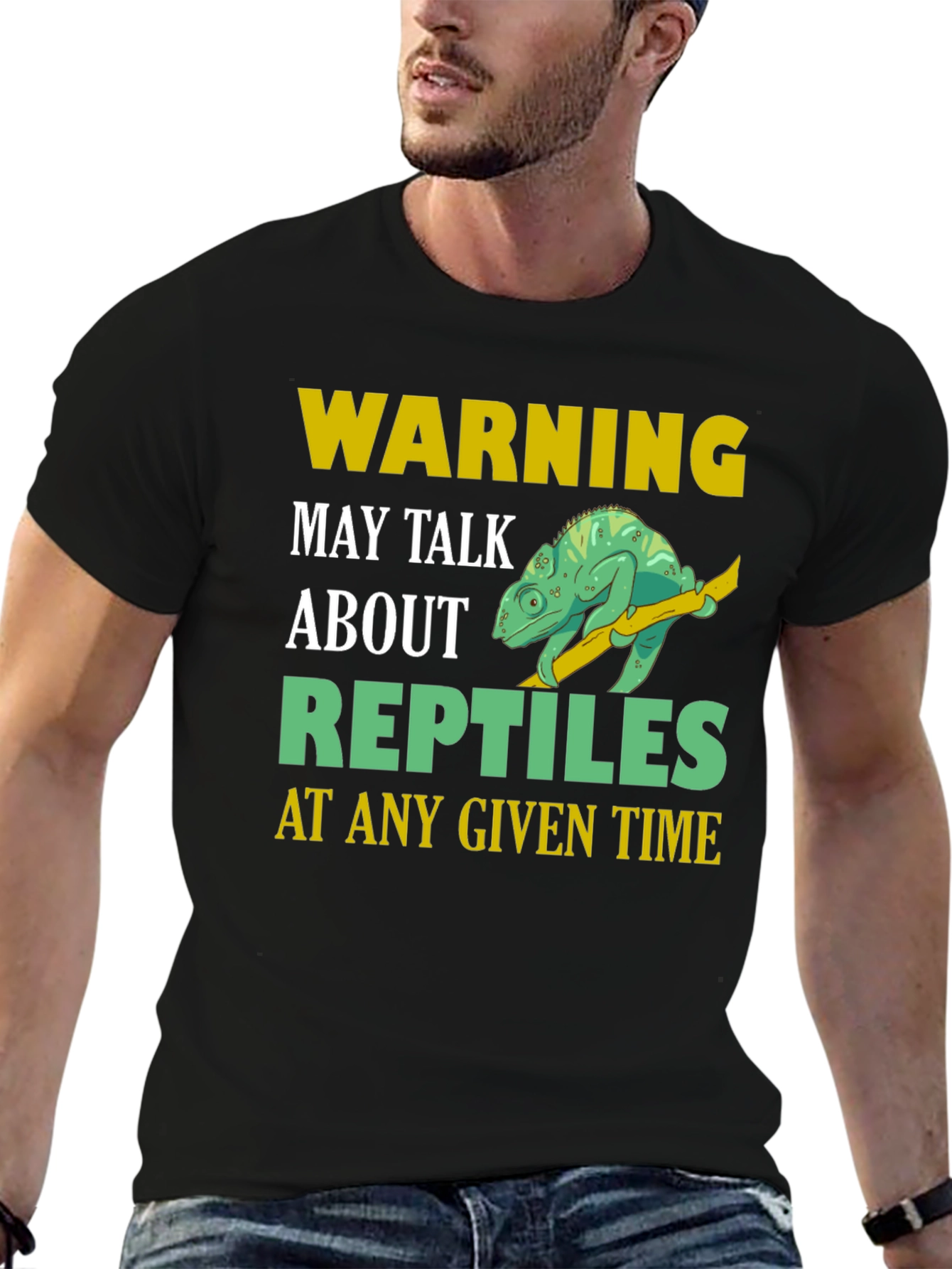 Warning May Talk About Reptiles T-Shirt