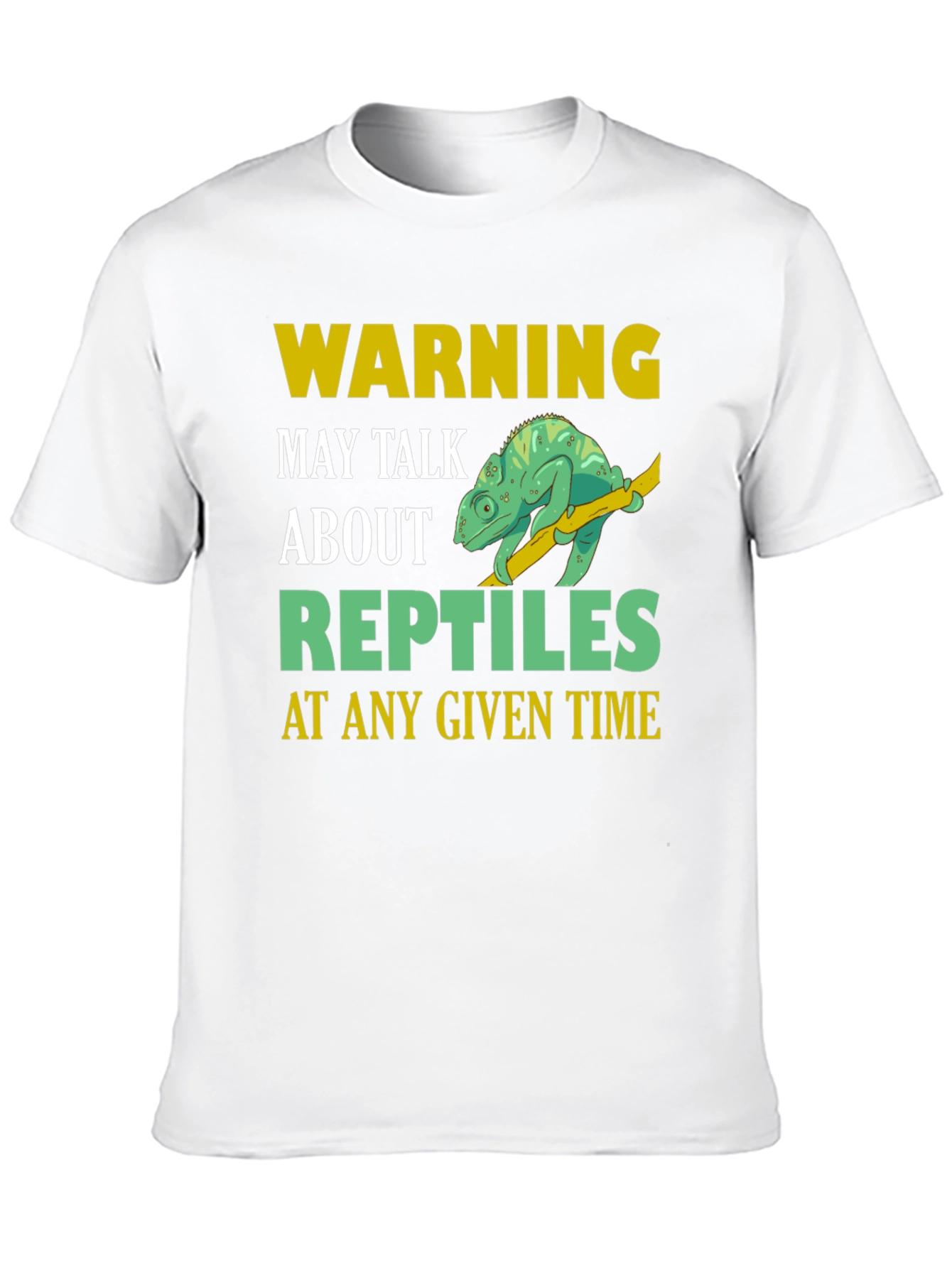Warning May Talk About Reptiles T-Shirt