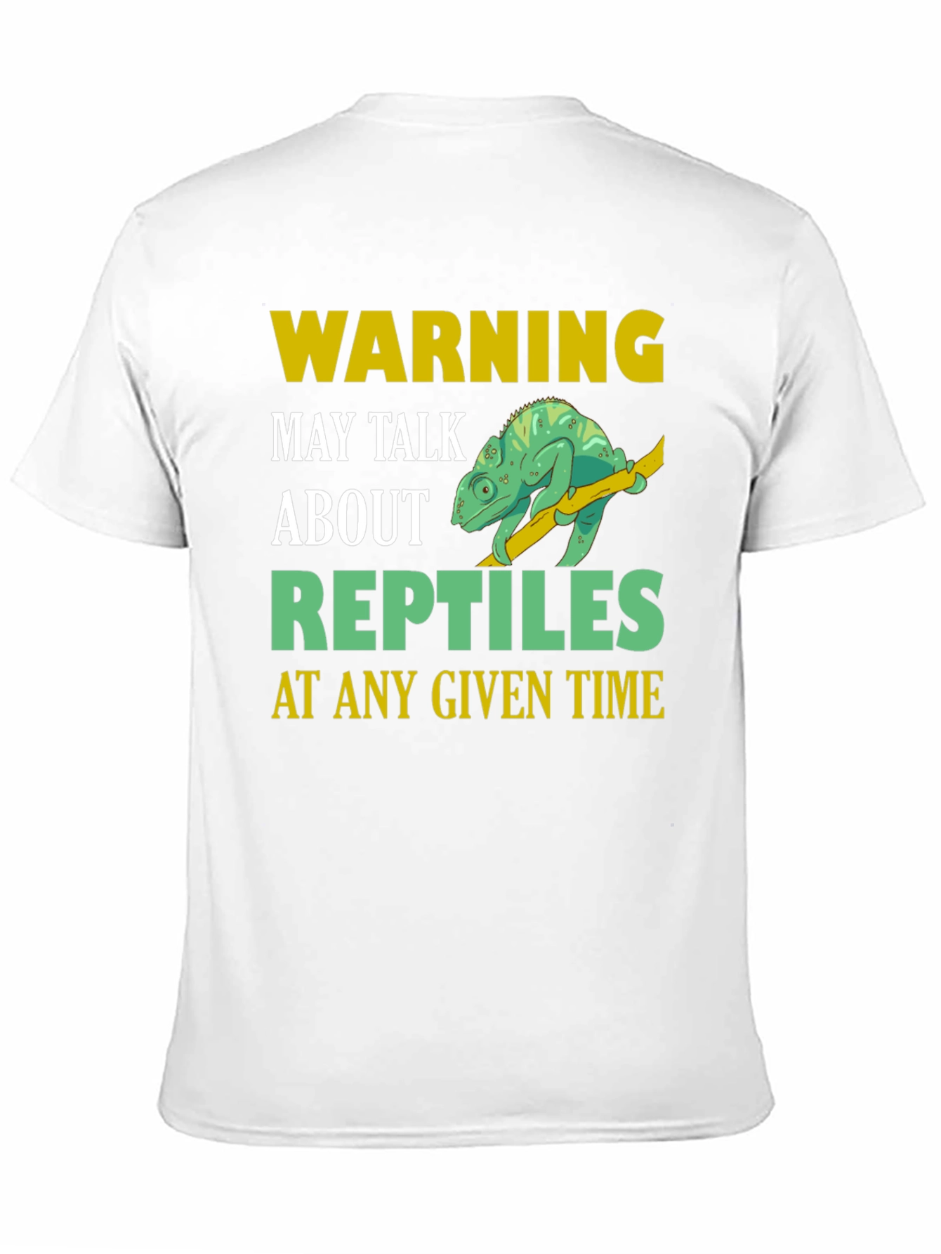 Warning May Talk About Reptiles T-Shirt