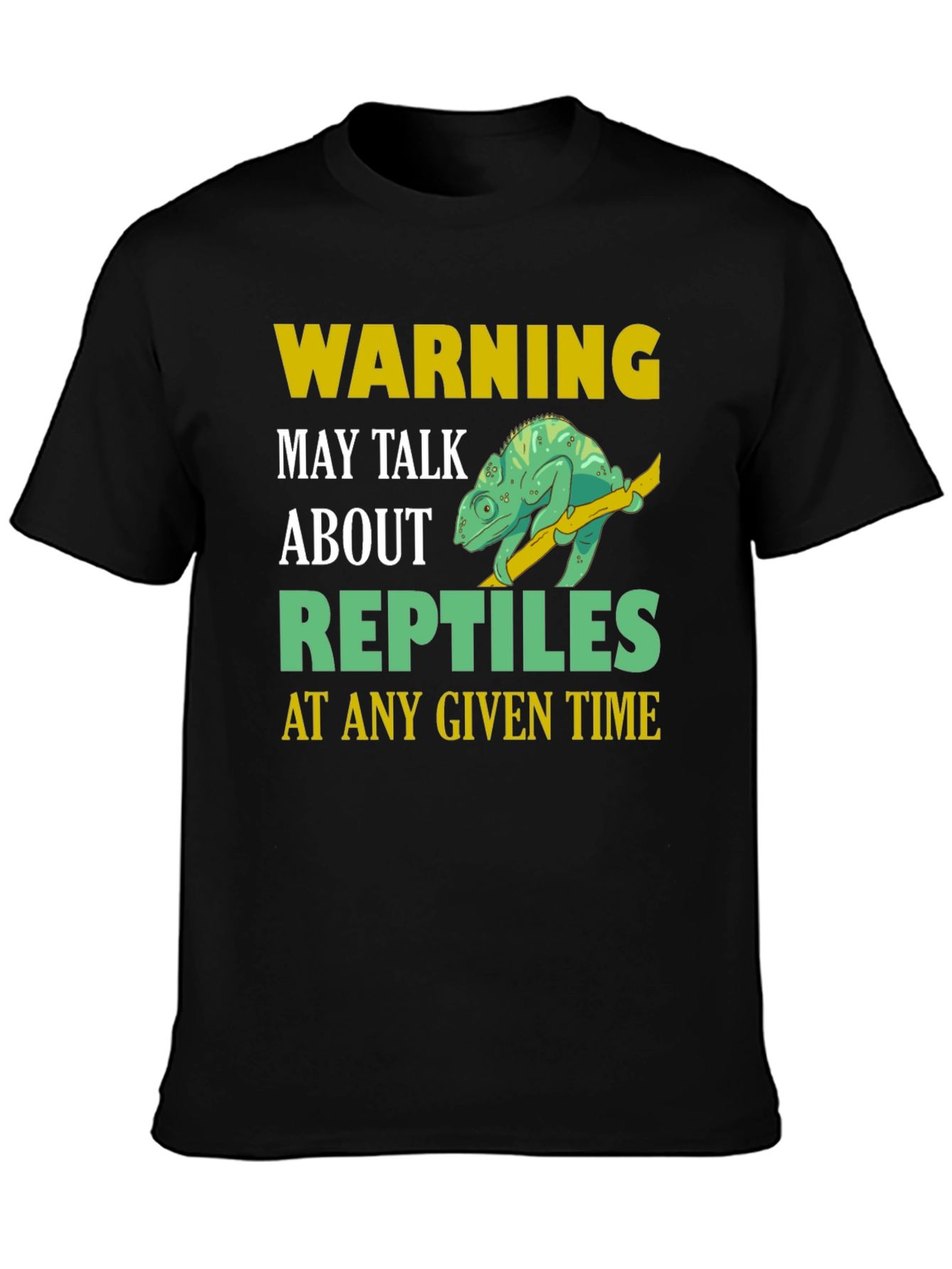 Warning May Talk About Reptiles T-Shirt