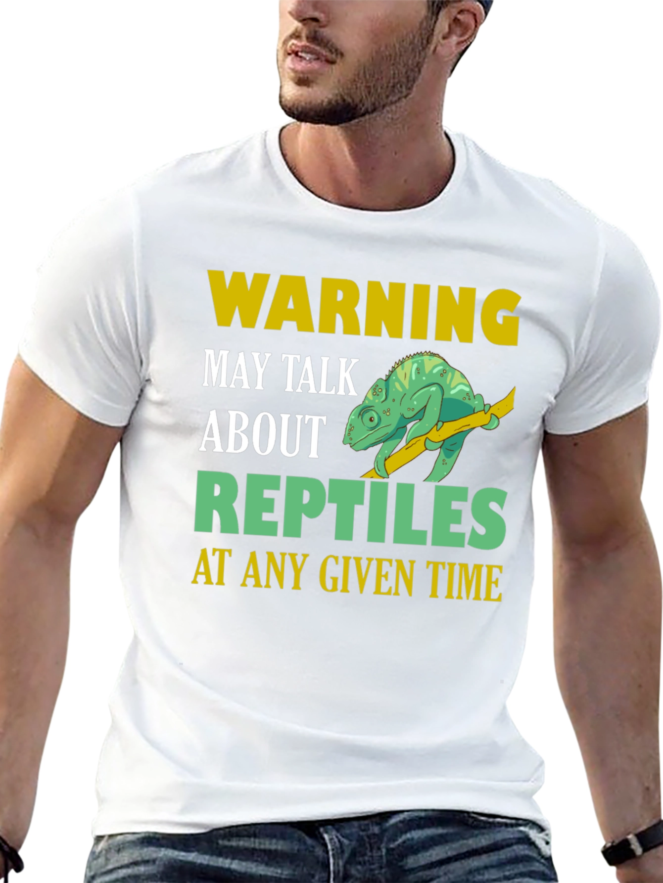 Warning May Talk About Reptiles T-Shirt