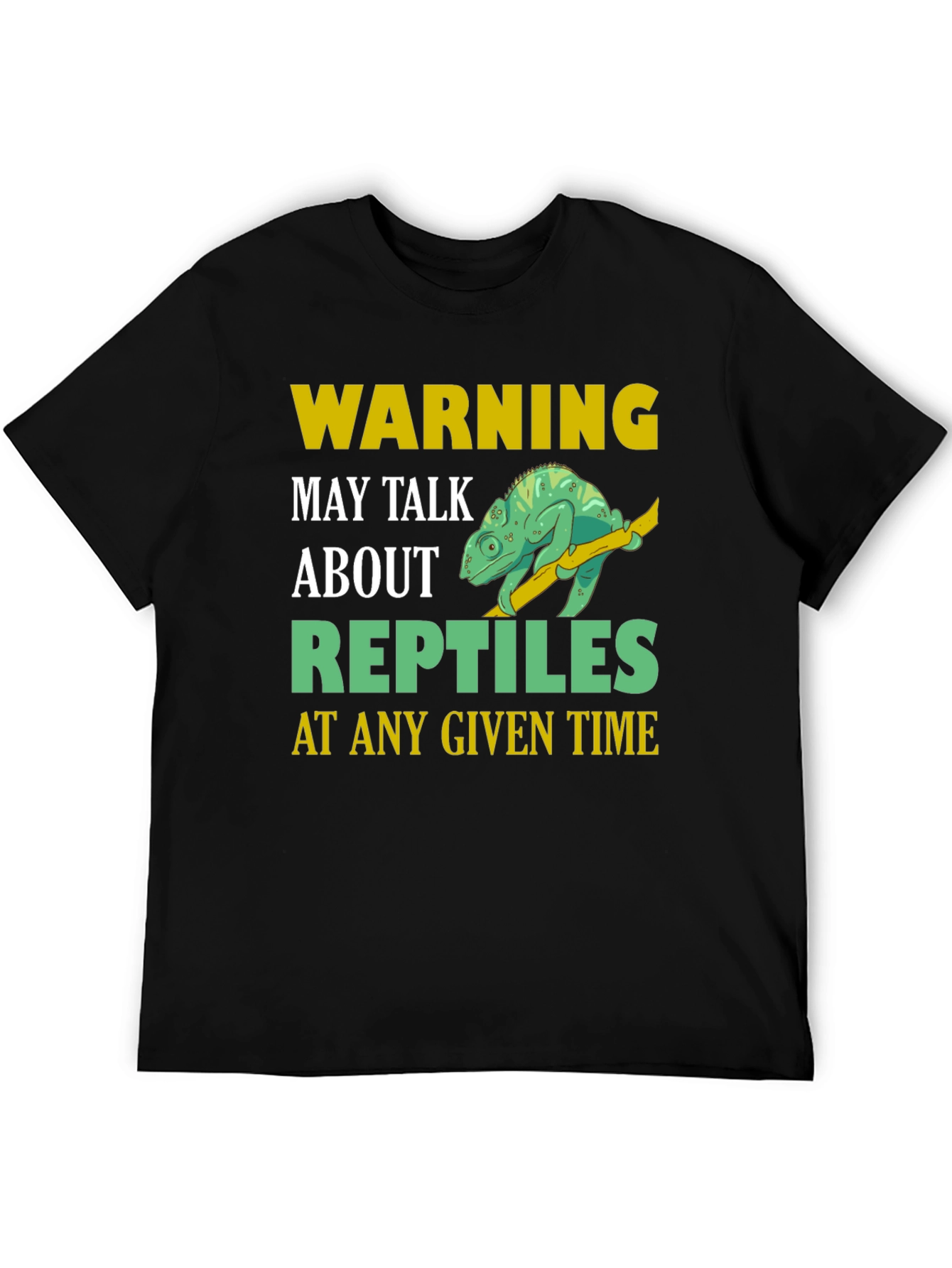 Warning May Talk About Reptiles T-Shirt