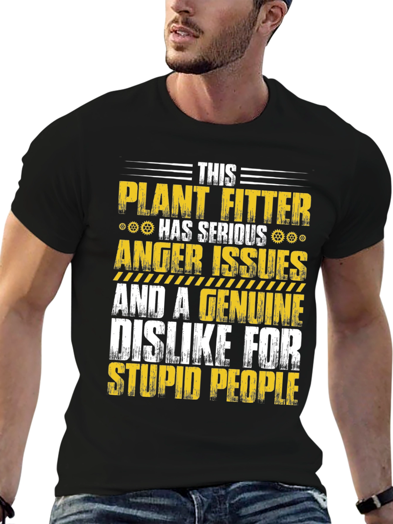 Plant Fitter Anger Issues Graphic T-Shirt
