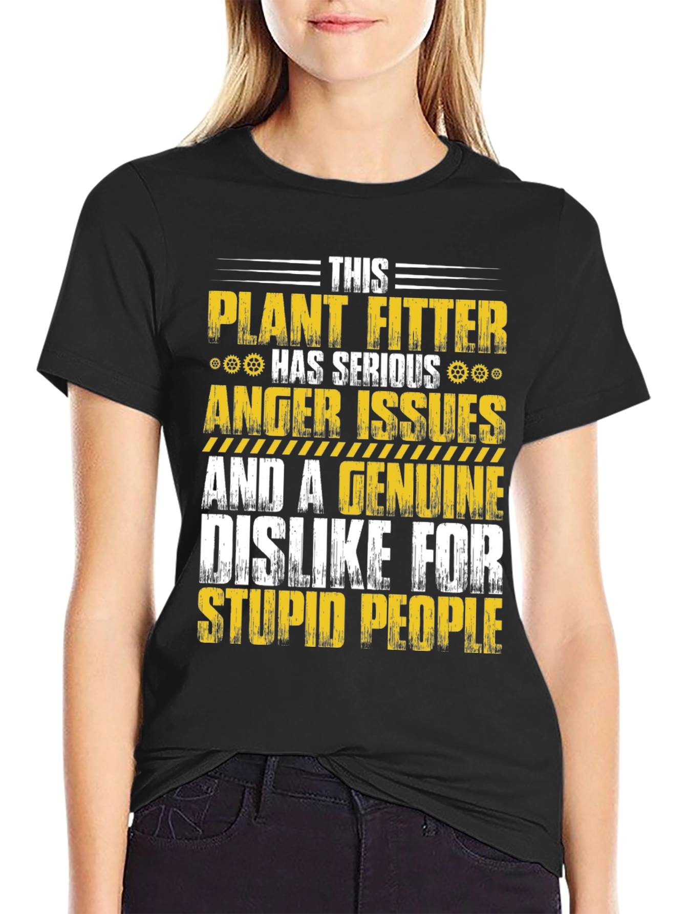 Plant Fitter Anger Issues Graphic T-Shirt