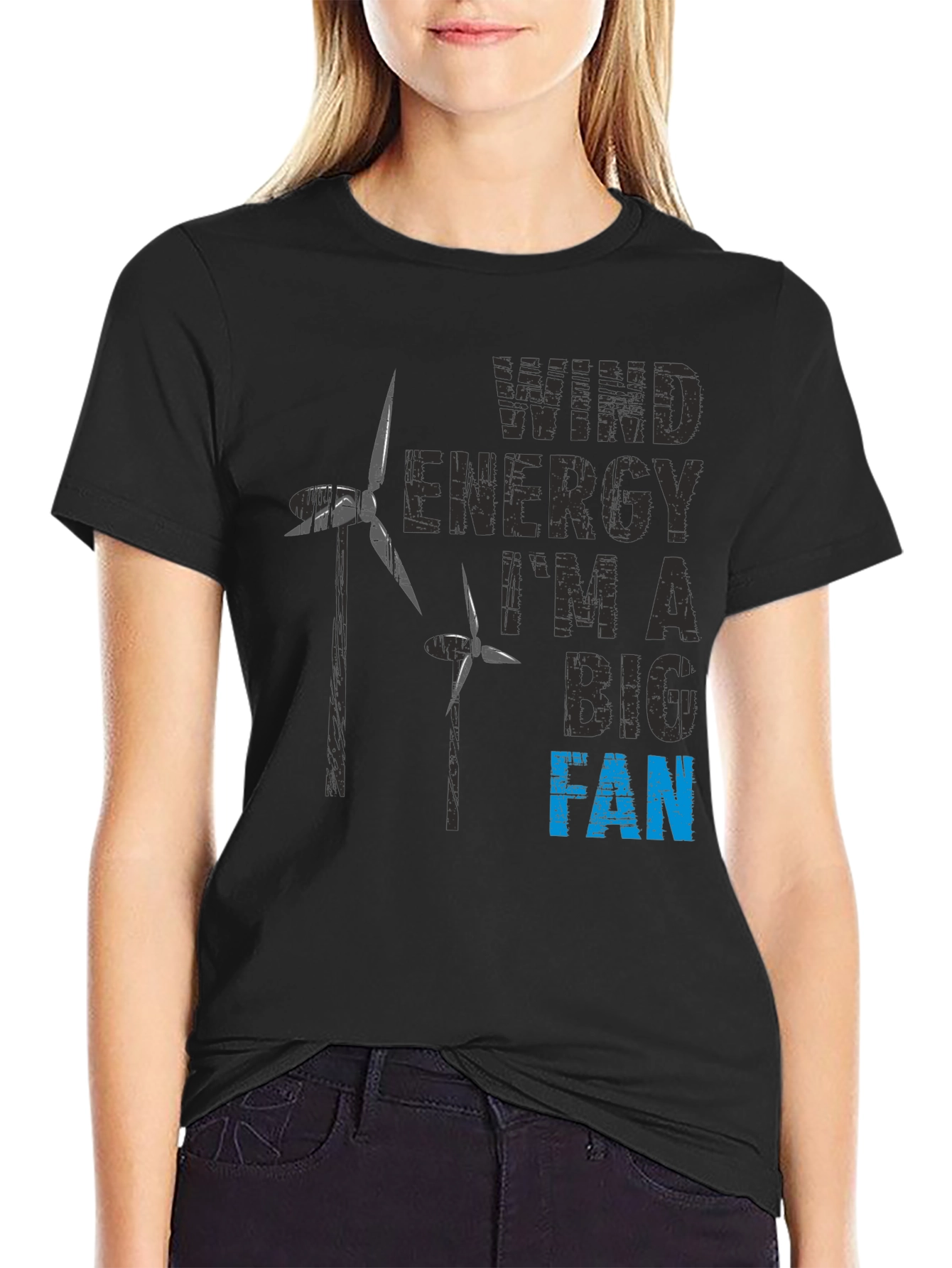 Wind Energy T-Shirt - Im a Big Fan