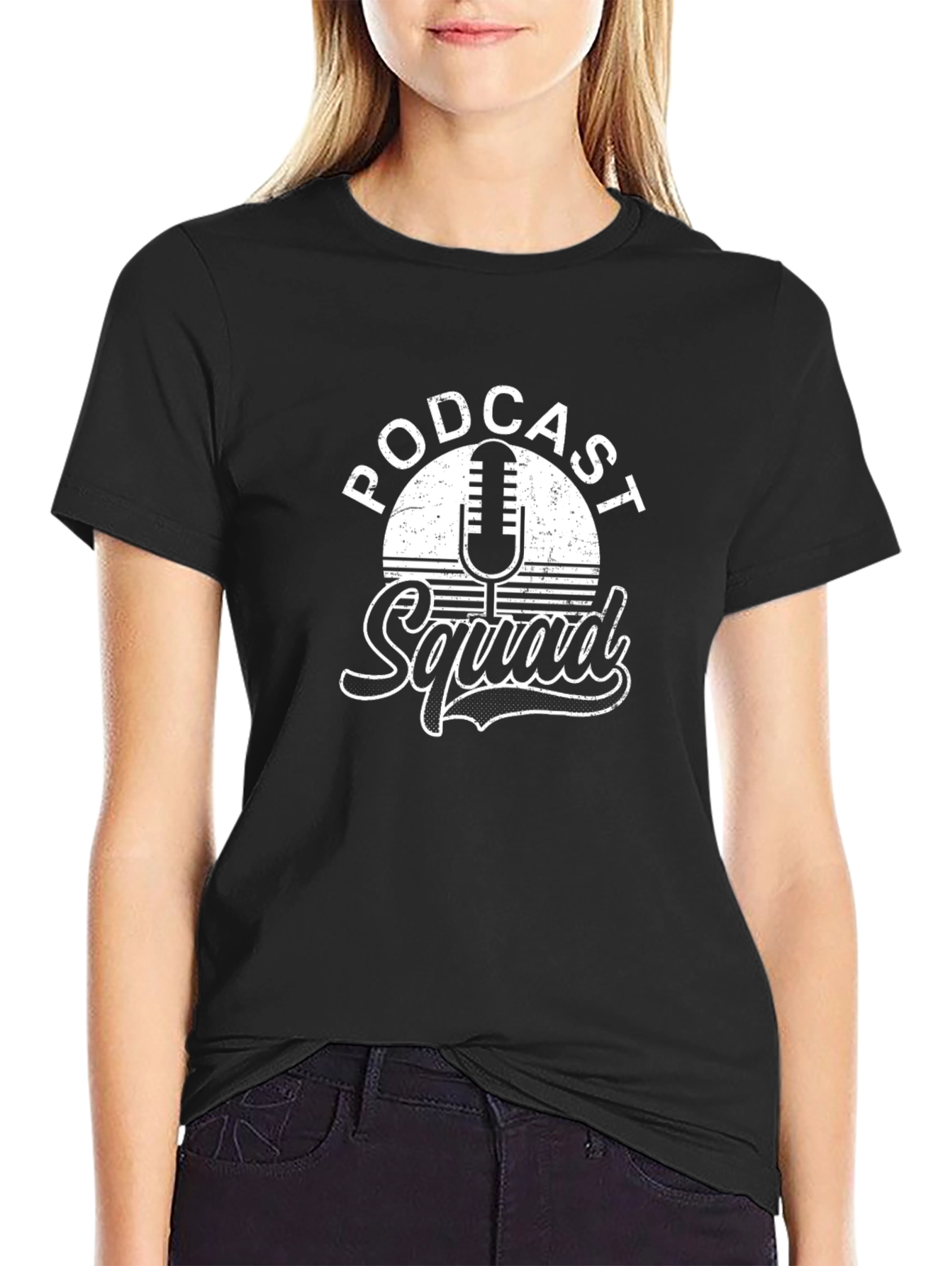 Podcast Squad Graphic T-Shirt