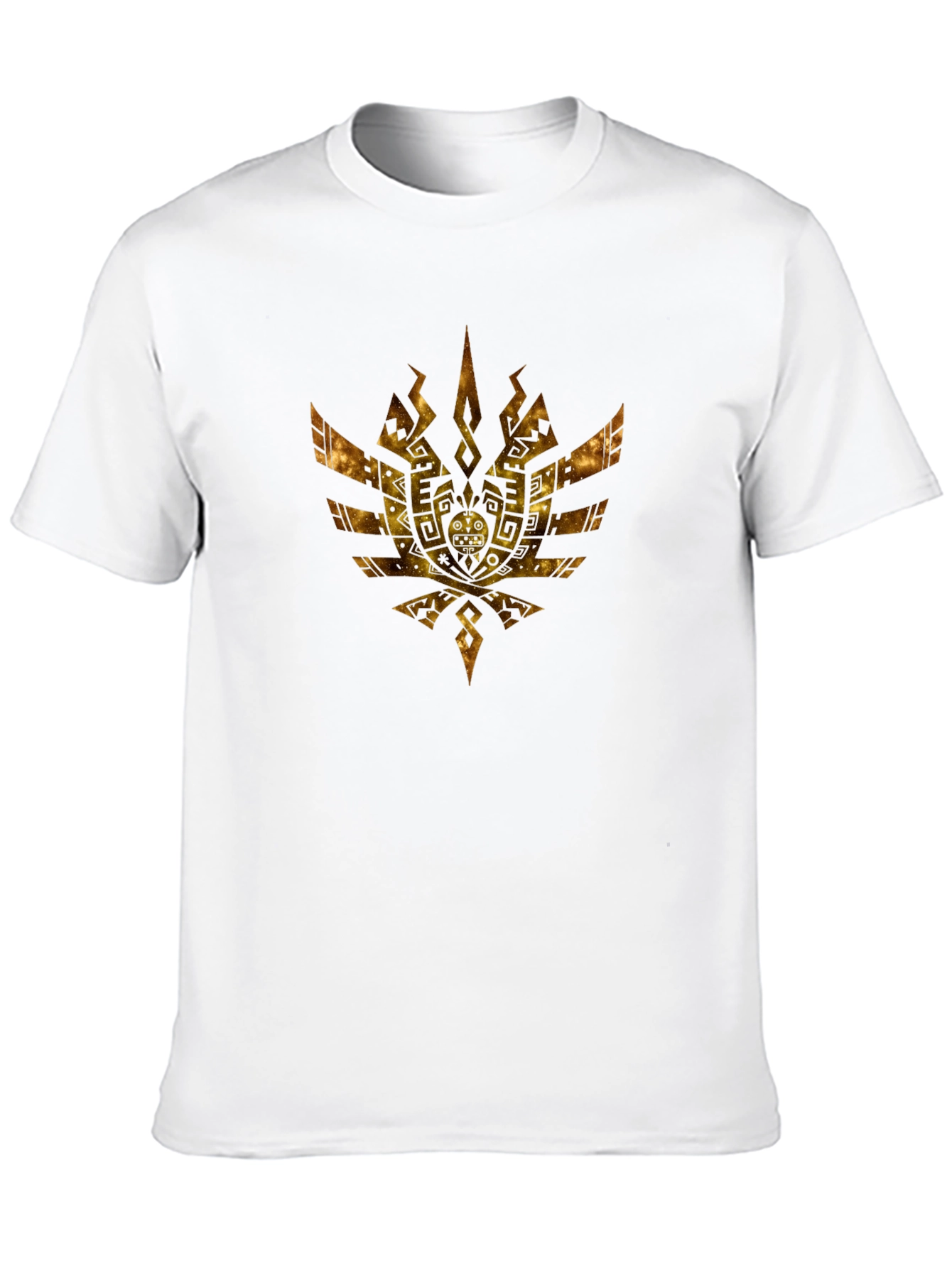 Golden Crest Black T-Shirt