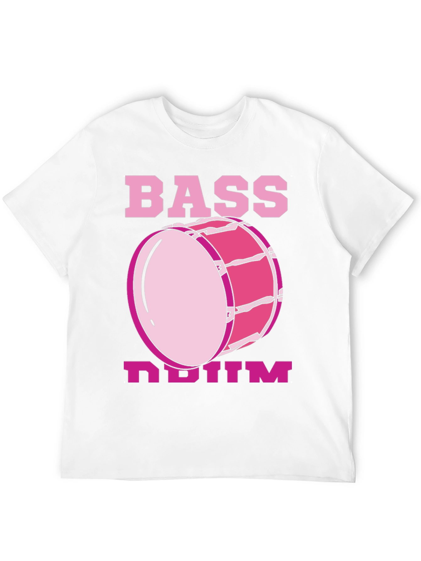 Bass Drum Graphic Tee - Music Lovers T-Shirt