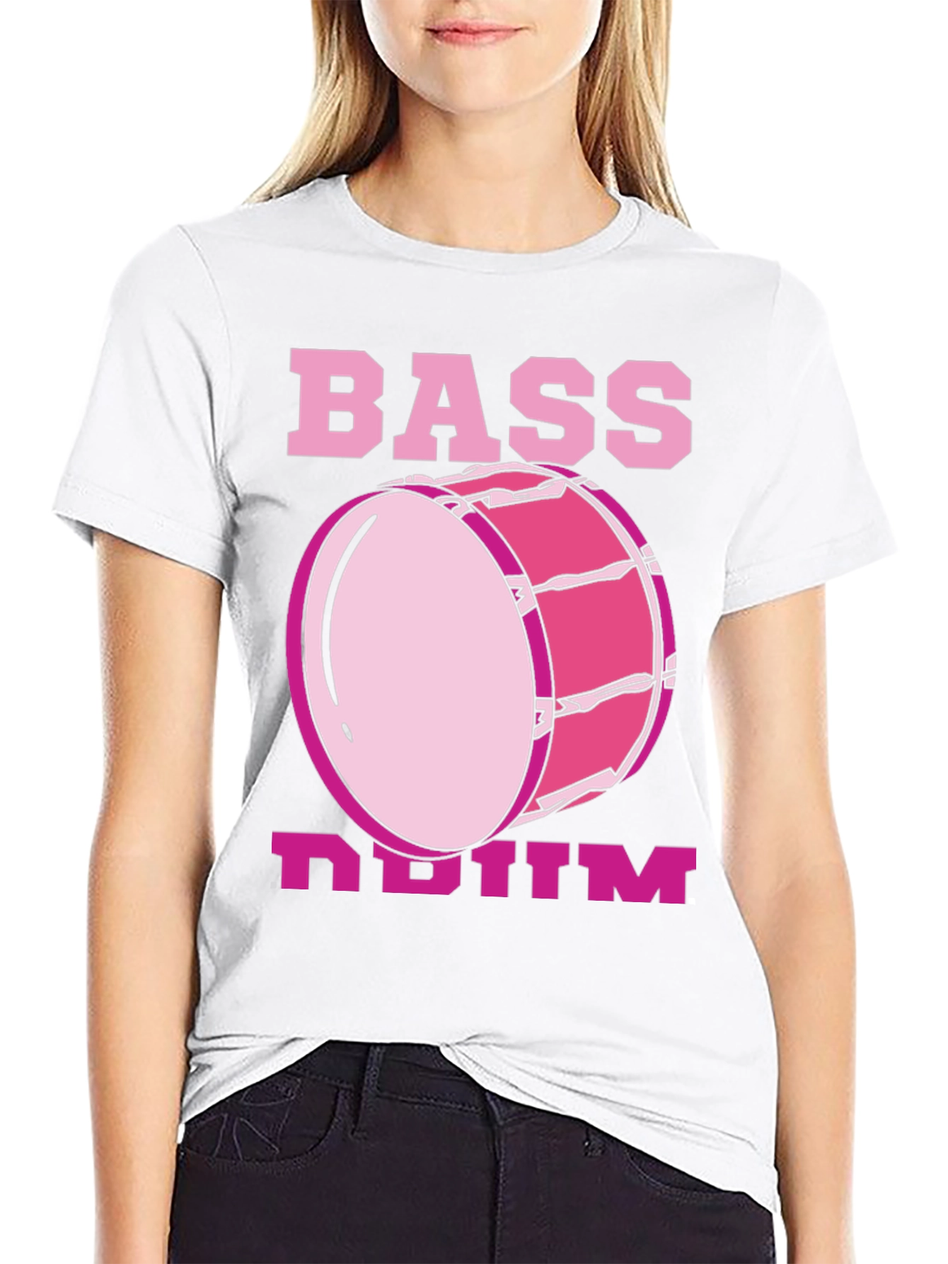 Bass Drum Graphic Tee - Music Lovers T-Shirt