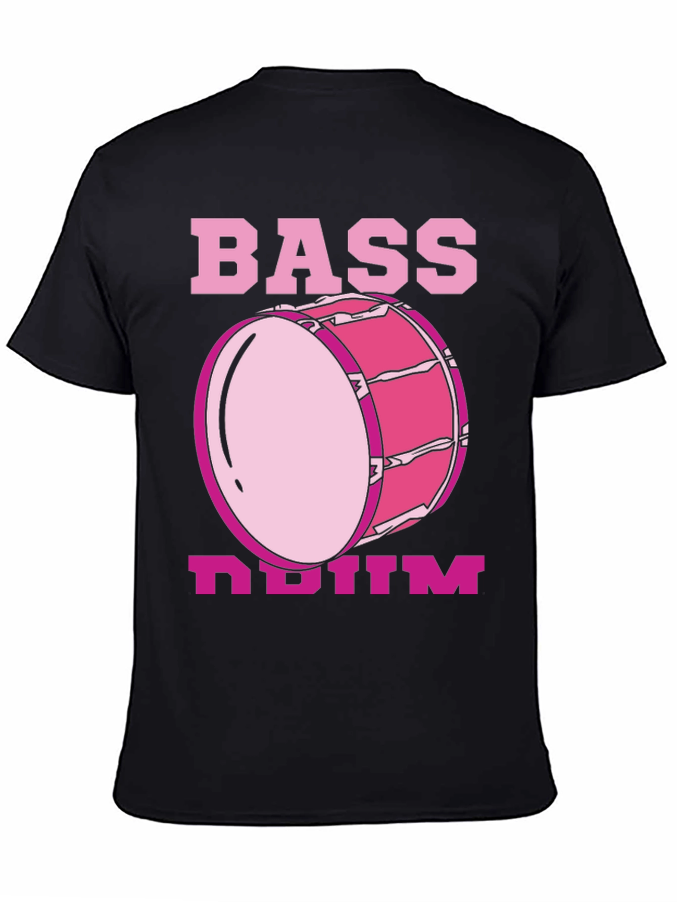 Bass Drum Graphic Tee - Music Lovers T-Shirt