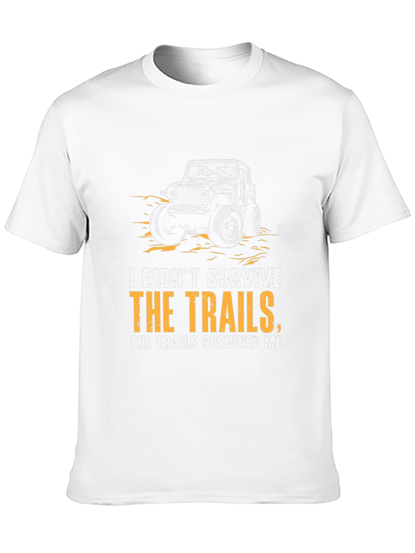 Off-Roading Humor Graphic T-Shirt - Trail Survivor