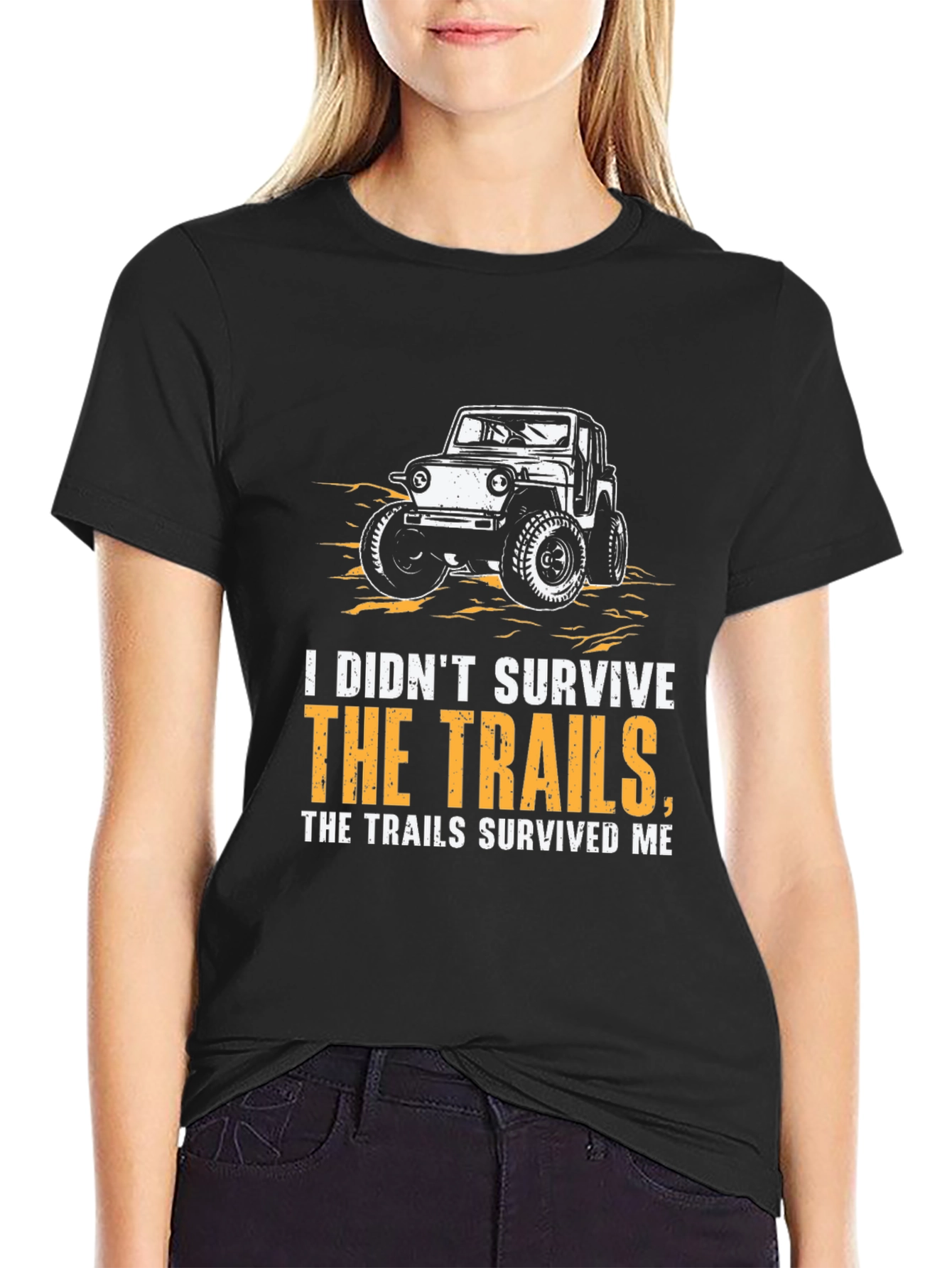 Off-Roading Humor Graphic T-Shirt - Trail Survivor