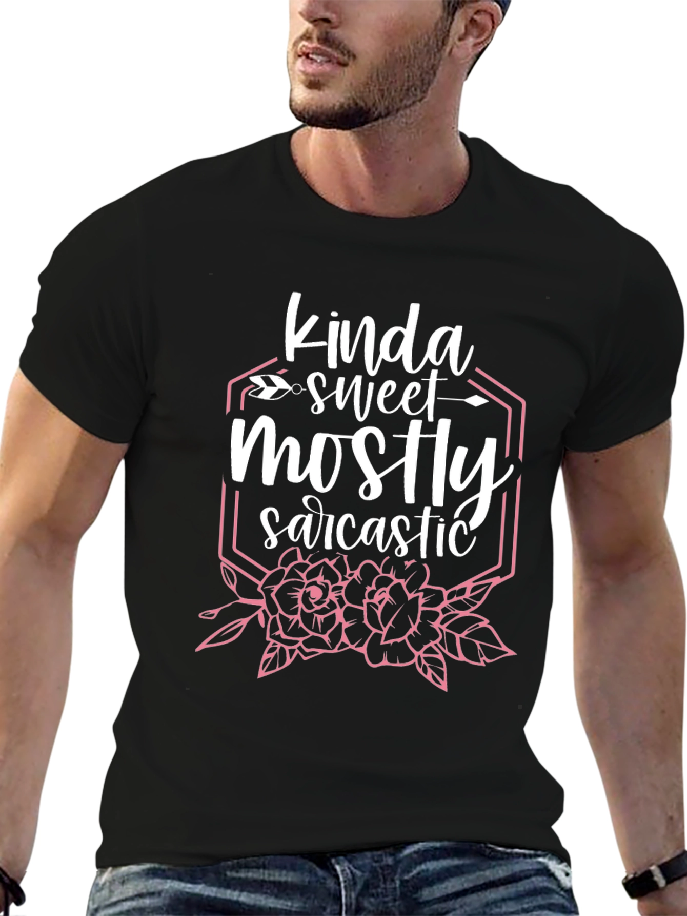 Kinda Sweet Mostly Sarcastic Graphic T-Shirt