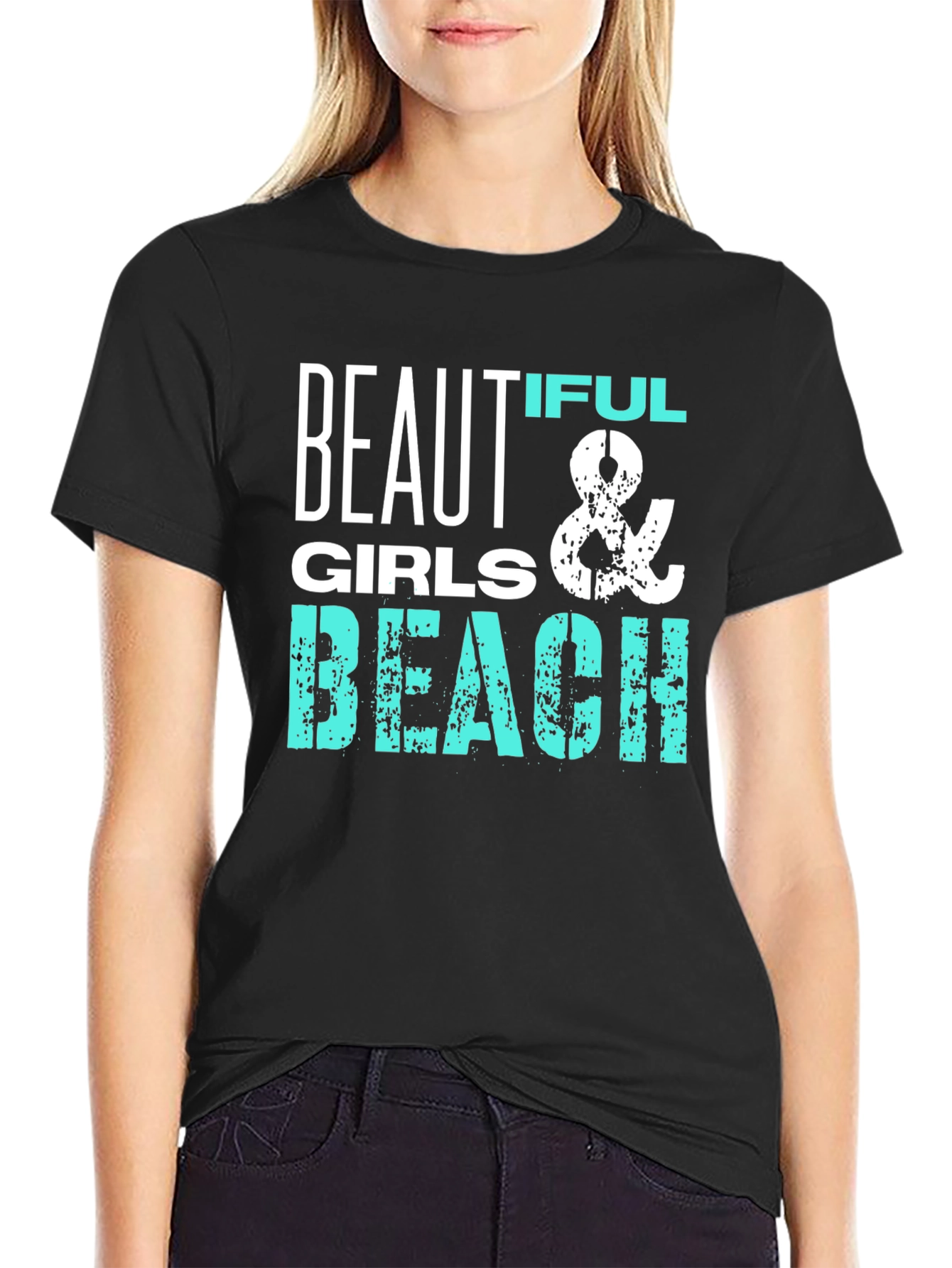 Beautiful Girls & Beach Graphic T-Shirt