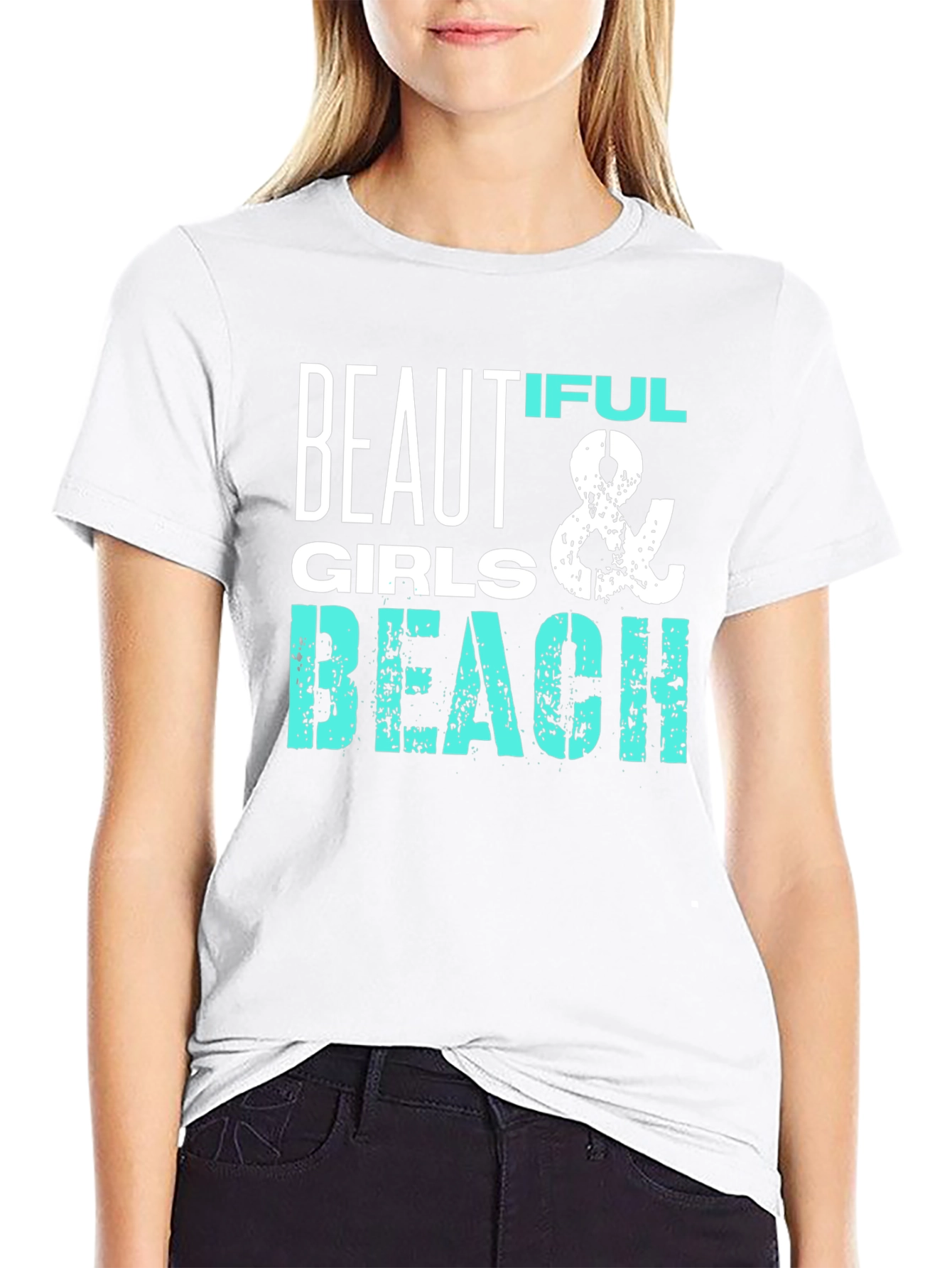 Beautiful Girls & Beach Graphic T-Shirt