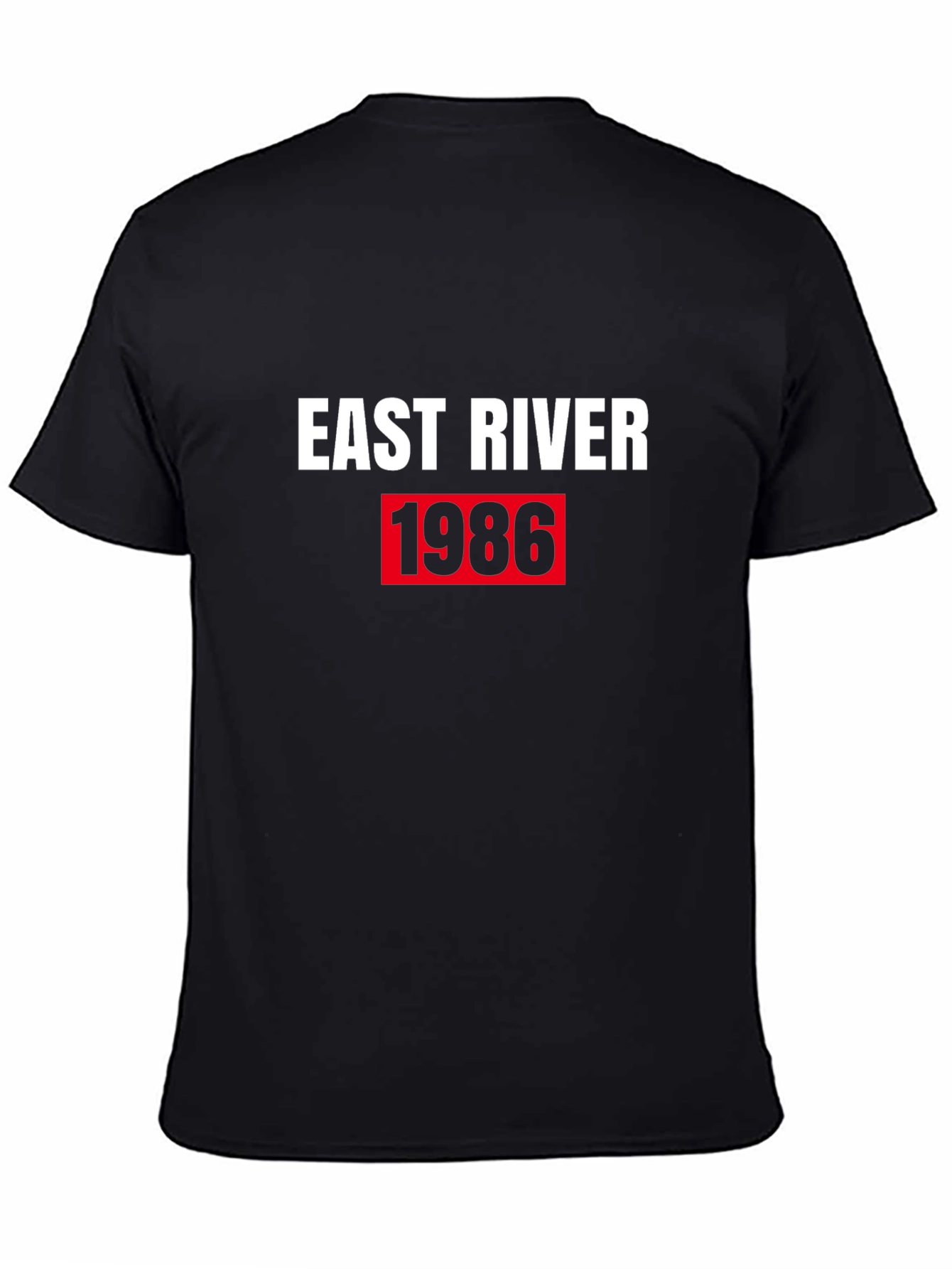 East River 1986 Black T-Shirt