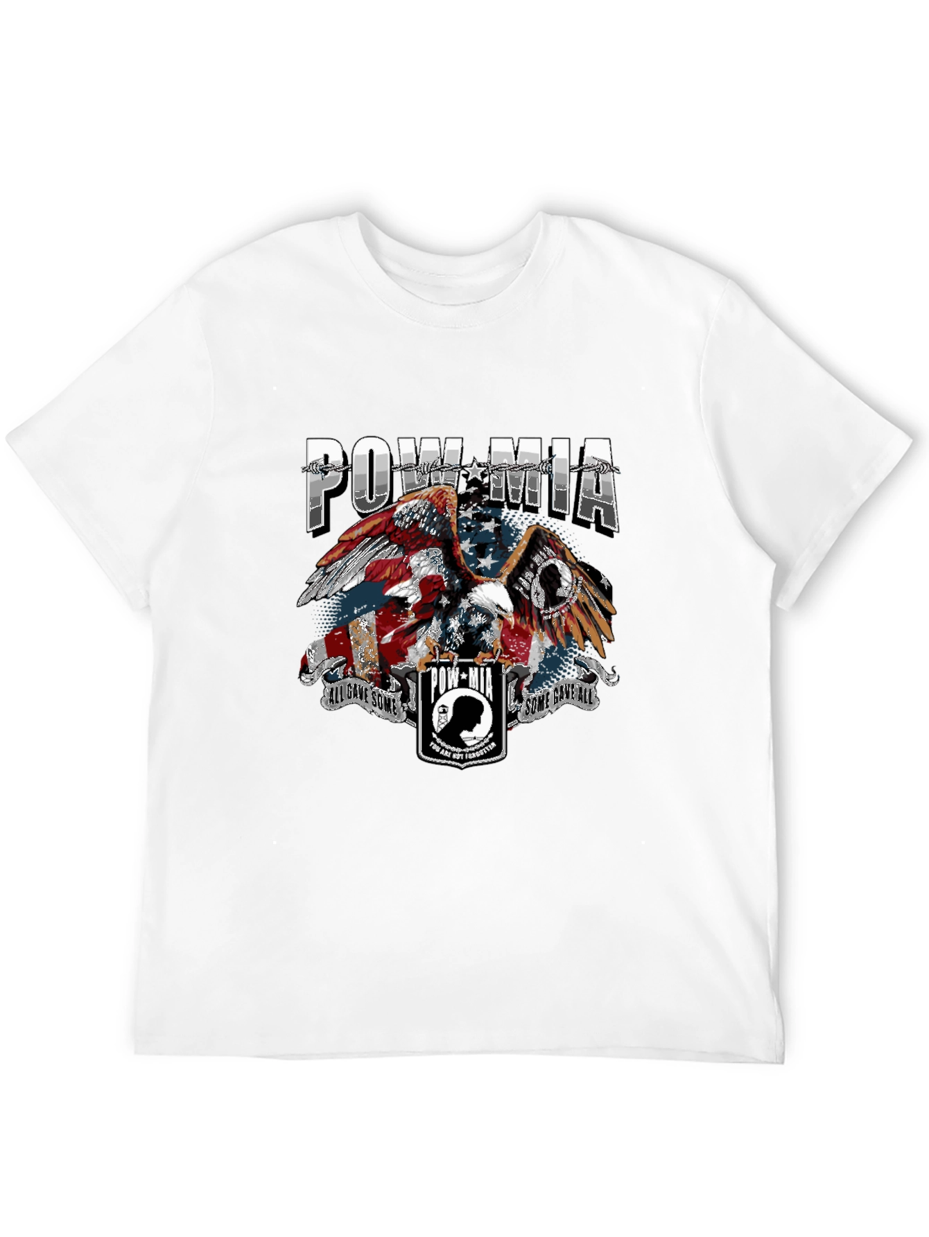 POW MIA Eagle T-Shirt - Some Gave All