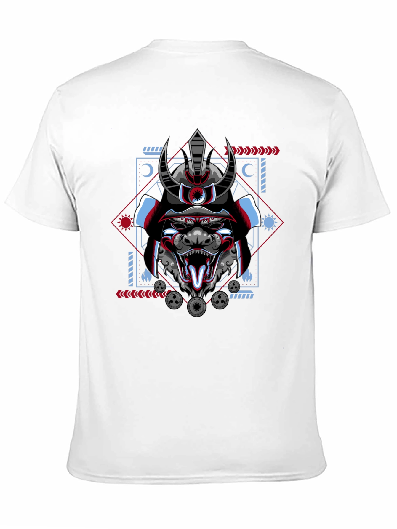 Samurai Demon Graphic Tee