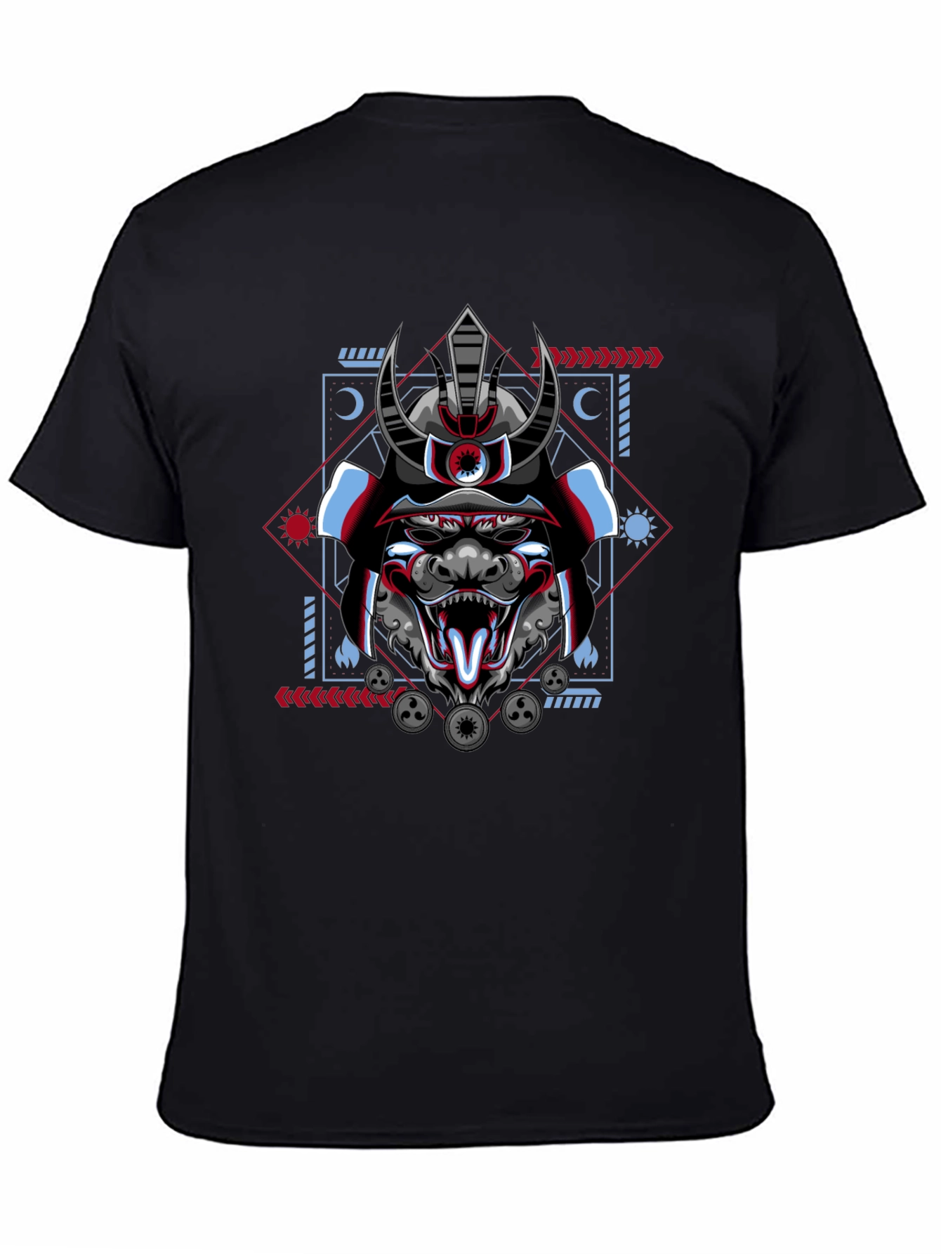 Samurai Demon Graphic Tee