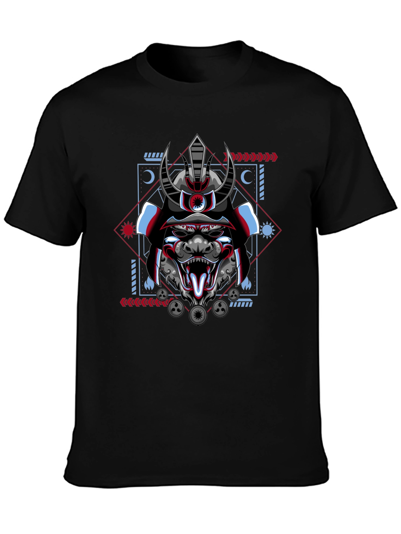 Samurai Demon Graphic Tee