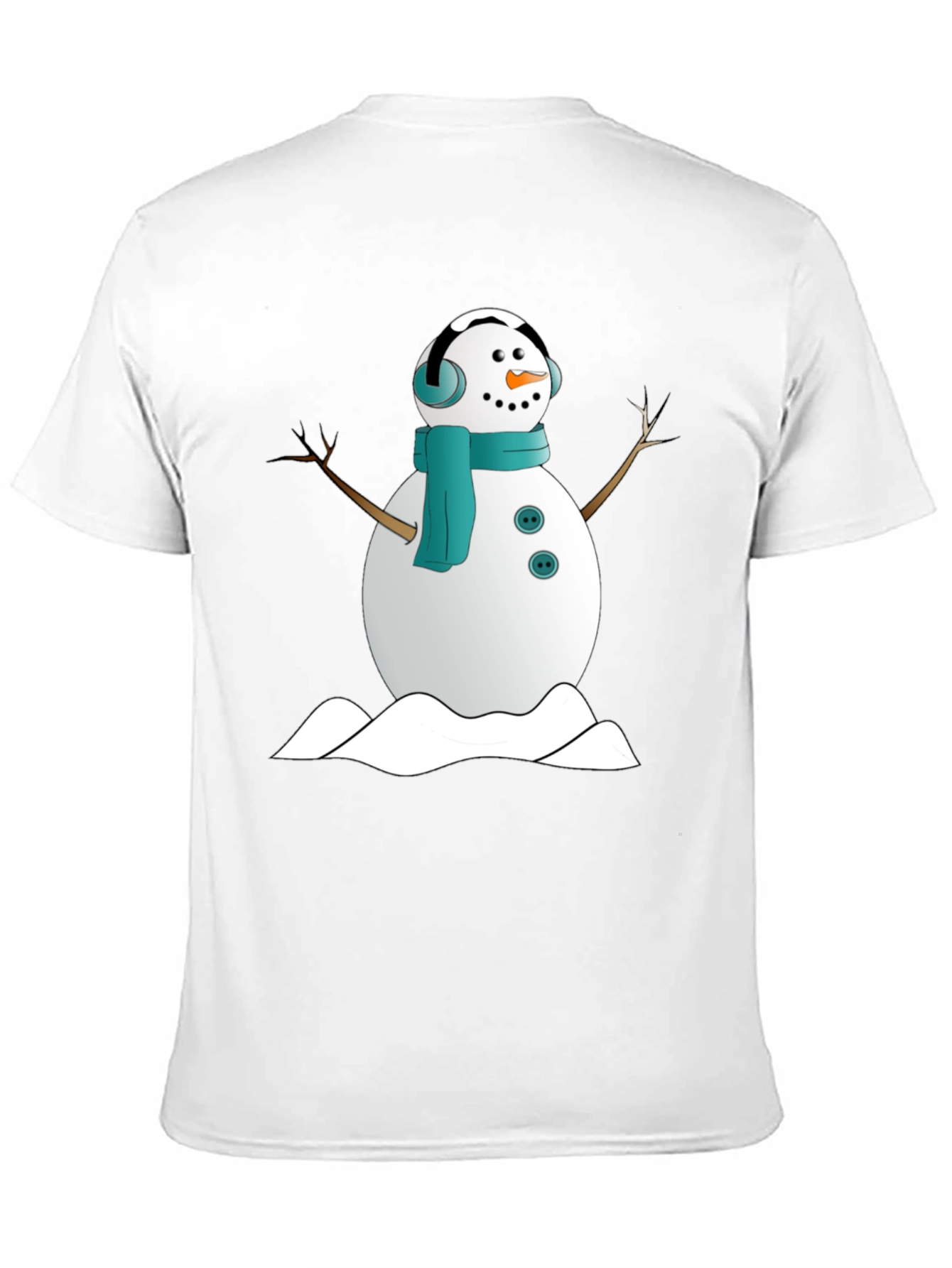 Snowman Graphic Tee - Winter Holiday Shirt