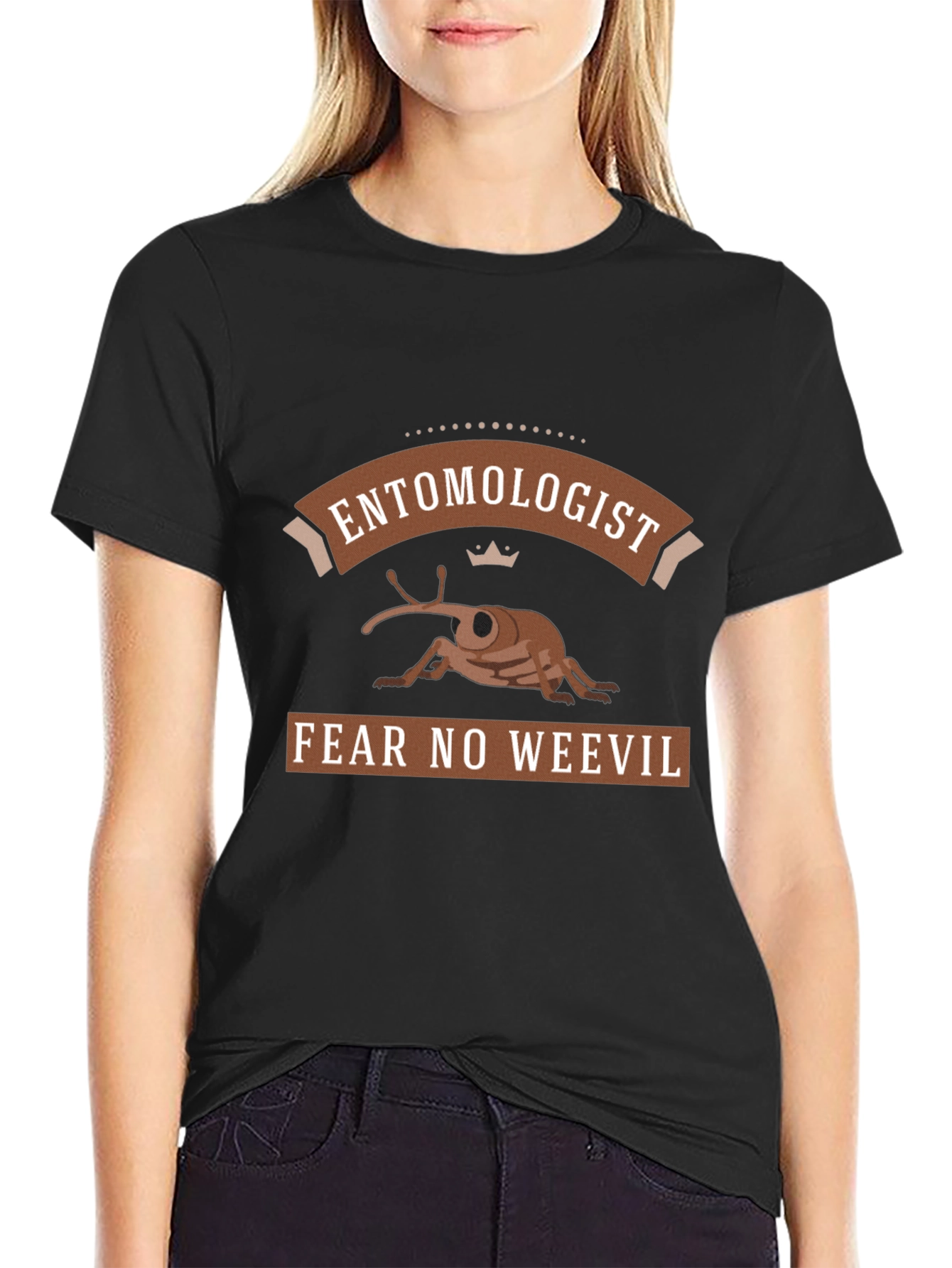 Entomologist Fear No Weevil Graphic T-Shirt