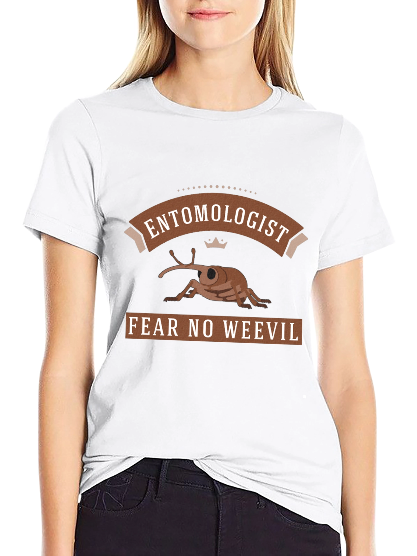 Entomologist Fear No Weevil Graphic T-Shirt