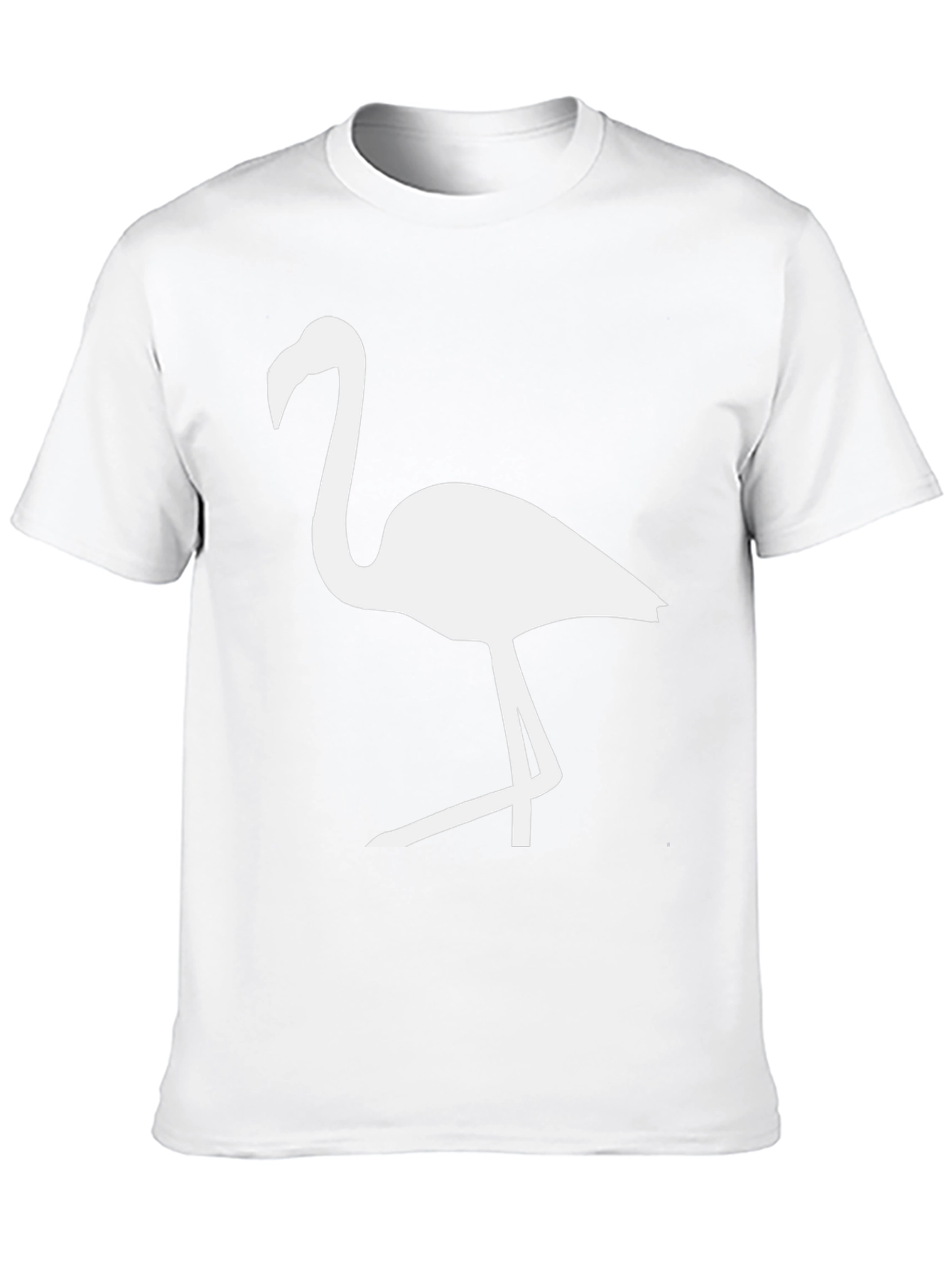 Black Flamingo Graphic Tee - Casual Comfort